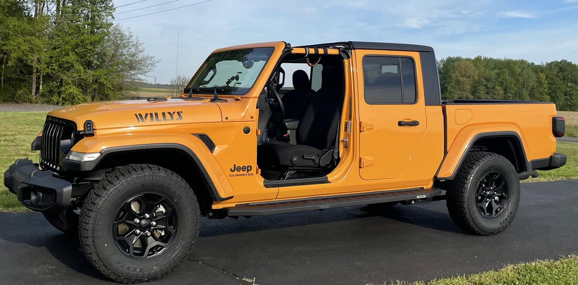 Jeep Gladiator The Philistine thread - non-lifted Gladiators and not likely to be, either B988228E-0925-4355-9E1F-467C90C62D79