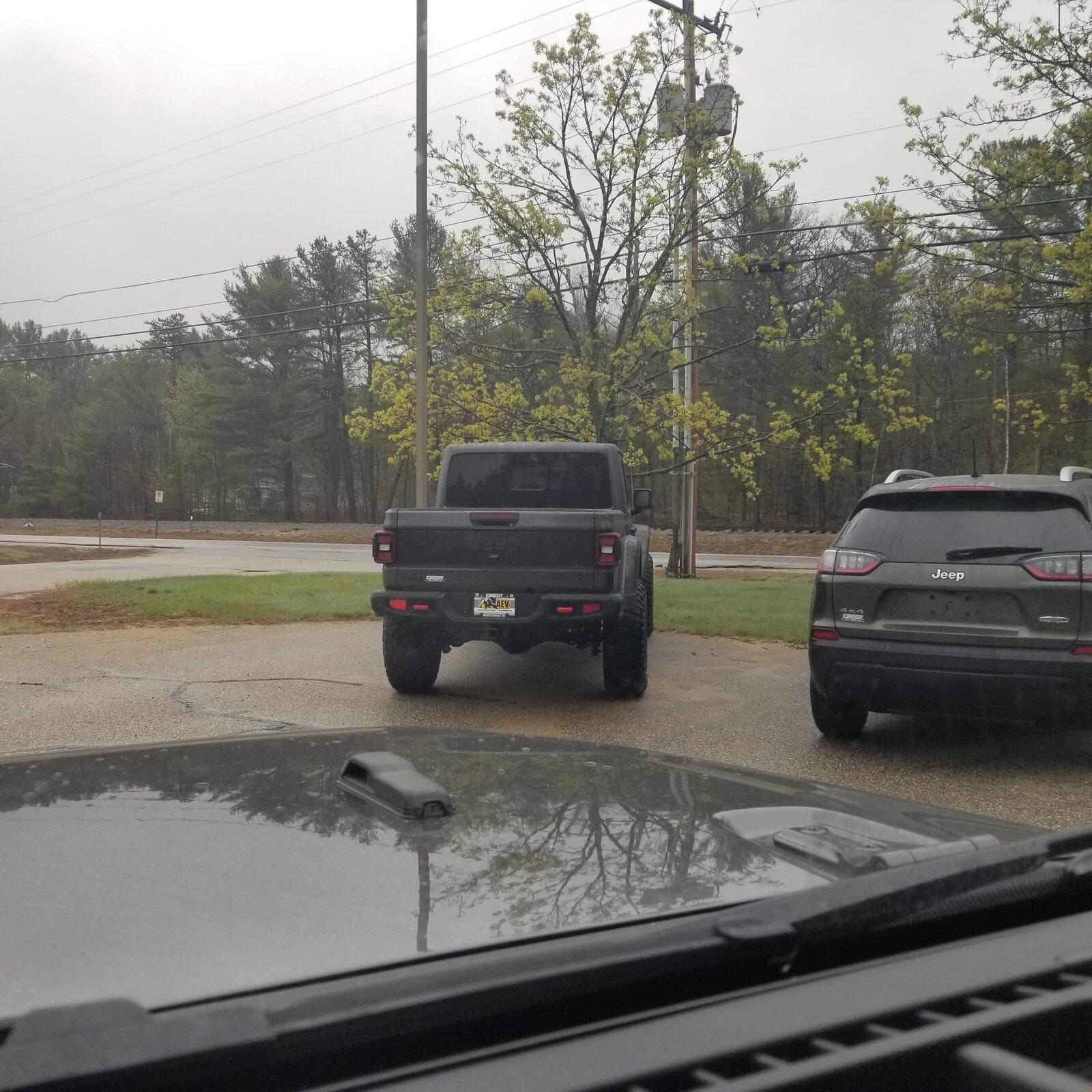 Jeep Gladiator AEV Gladiator Rubicon at the local dealership 20210505_105521