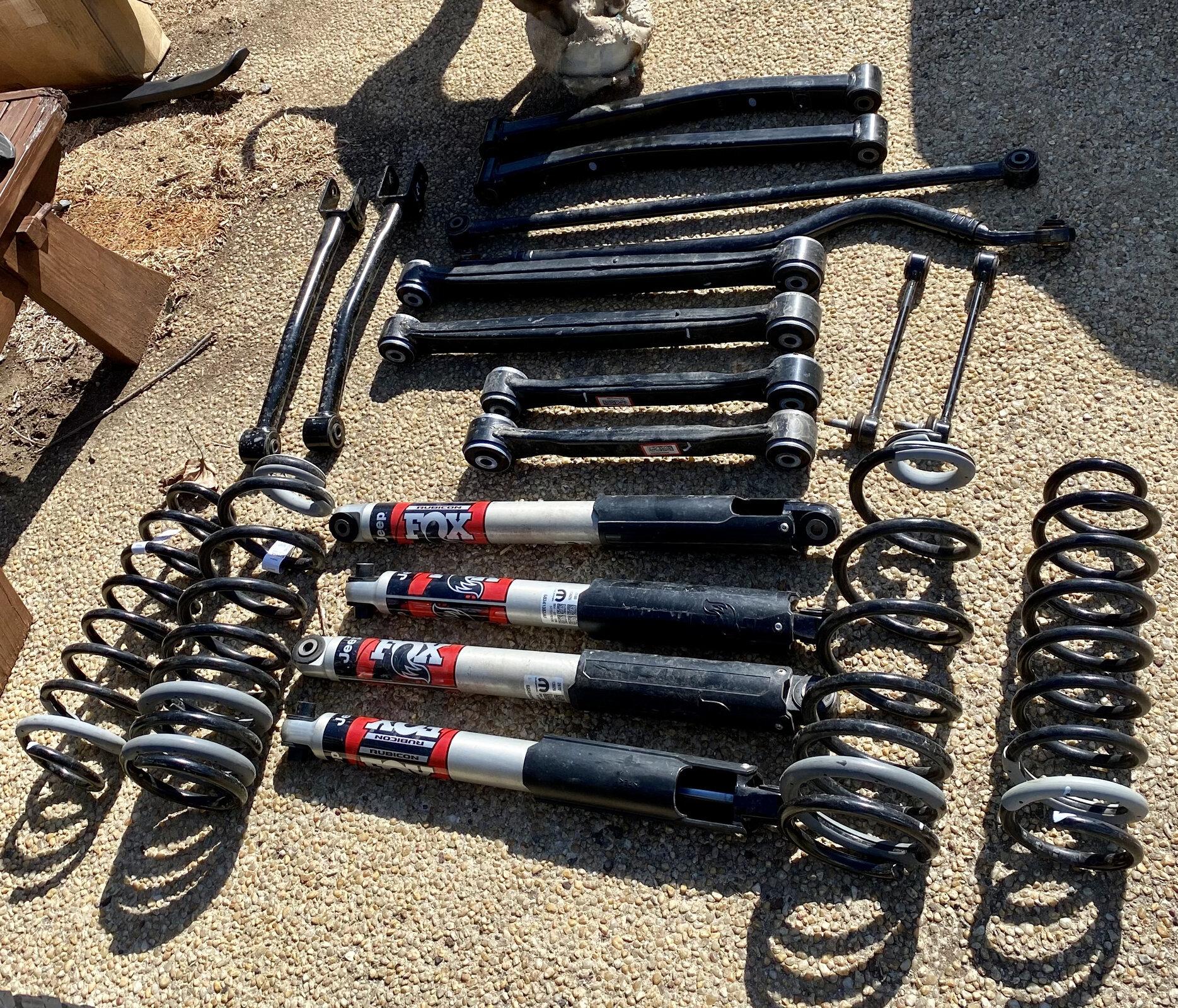 Jeep Gladiator Full rubicon suspension take-offs - SOLD C0083FE9-73AF-48B3-8CEB-F70BBE184563