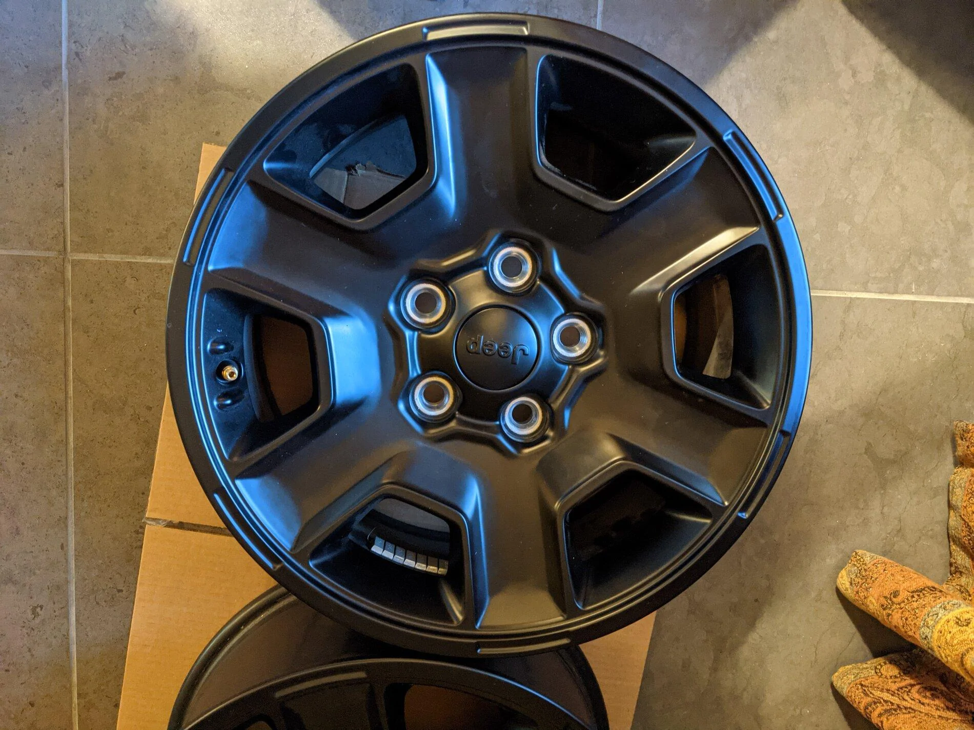 Jeep Gladiator Set of Four Mojave Wheels 17x7.5 PXL_20210128_002700290