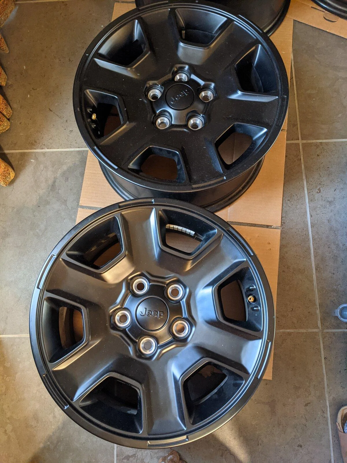 Jeep Gladiator Set of Four Mojave Wheels 17x7.5 PXL_20210215_000044263