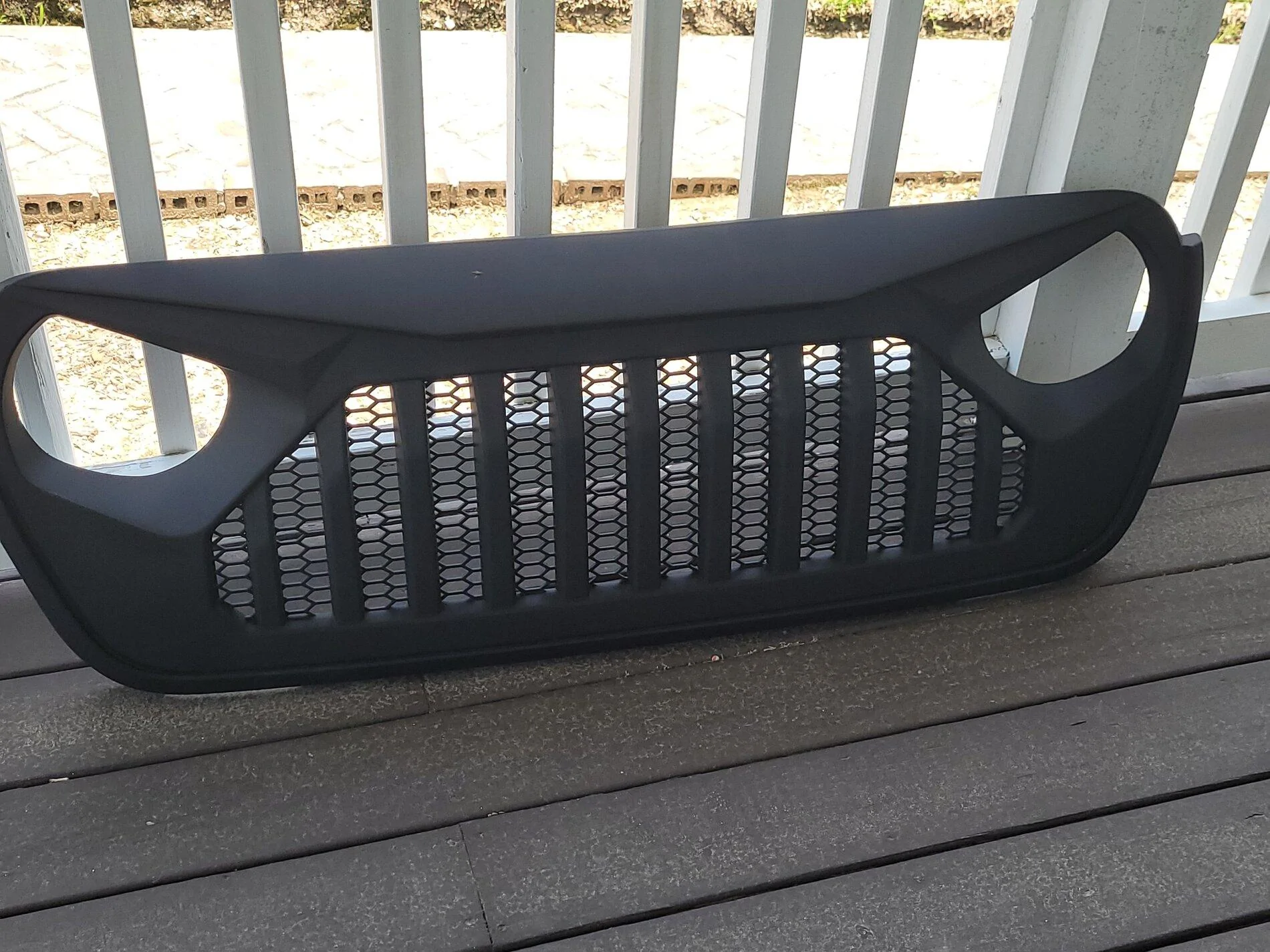 Jeep Gladiator Angry front grill  gladiator not for diesel 20210509_132747