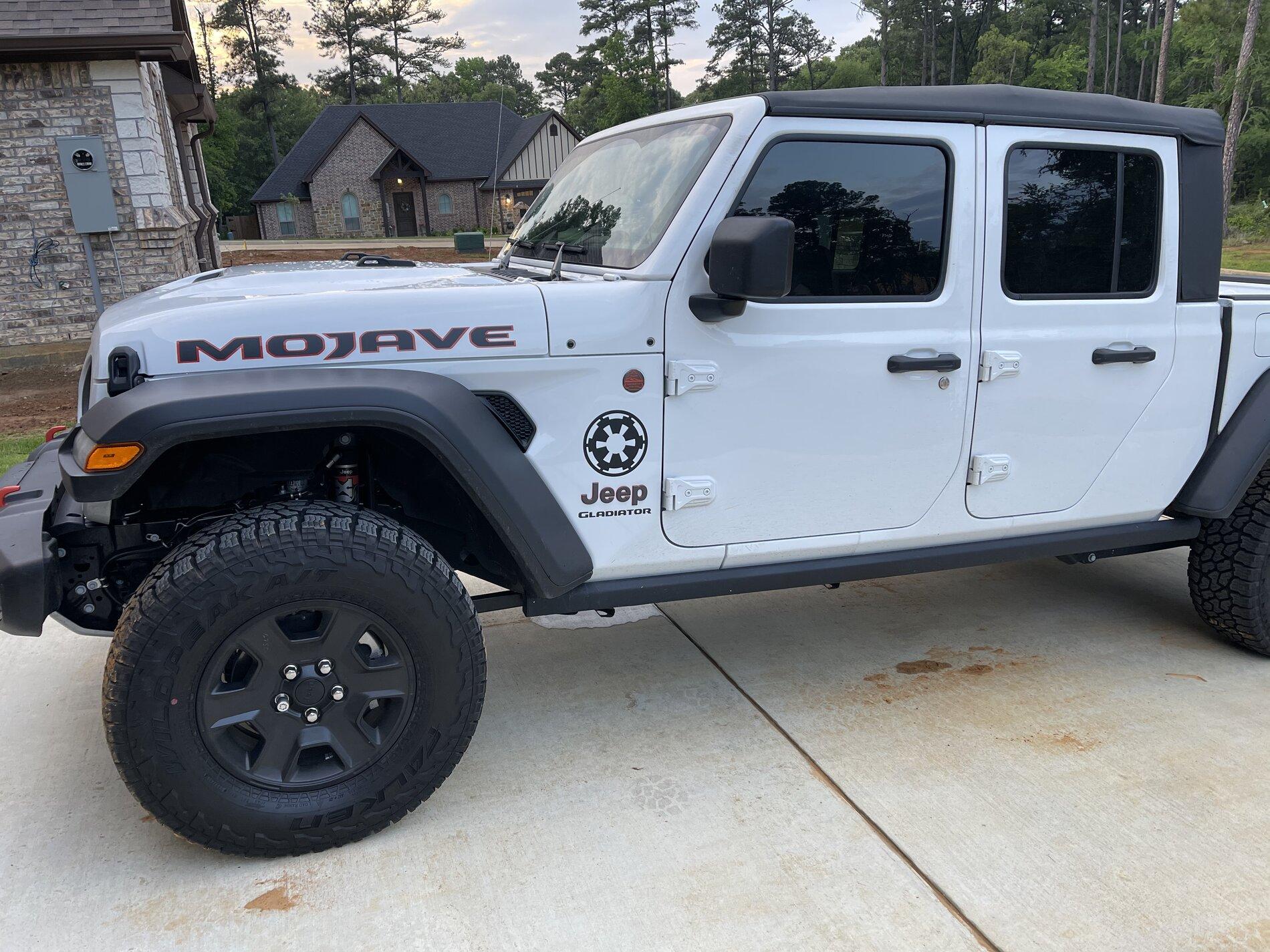 Jeep Gladiator Fender Painting chad