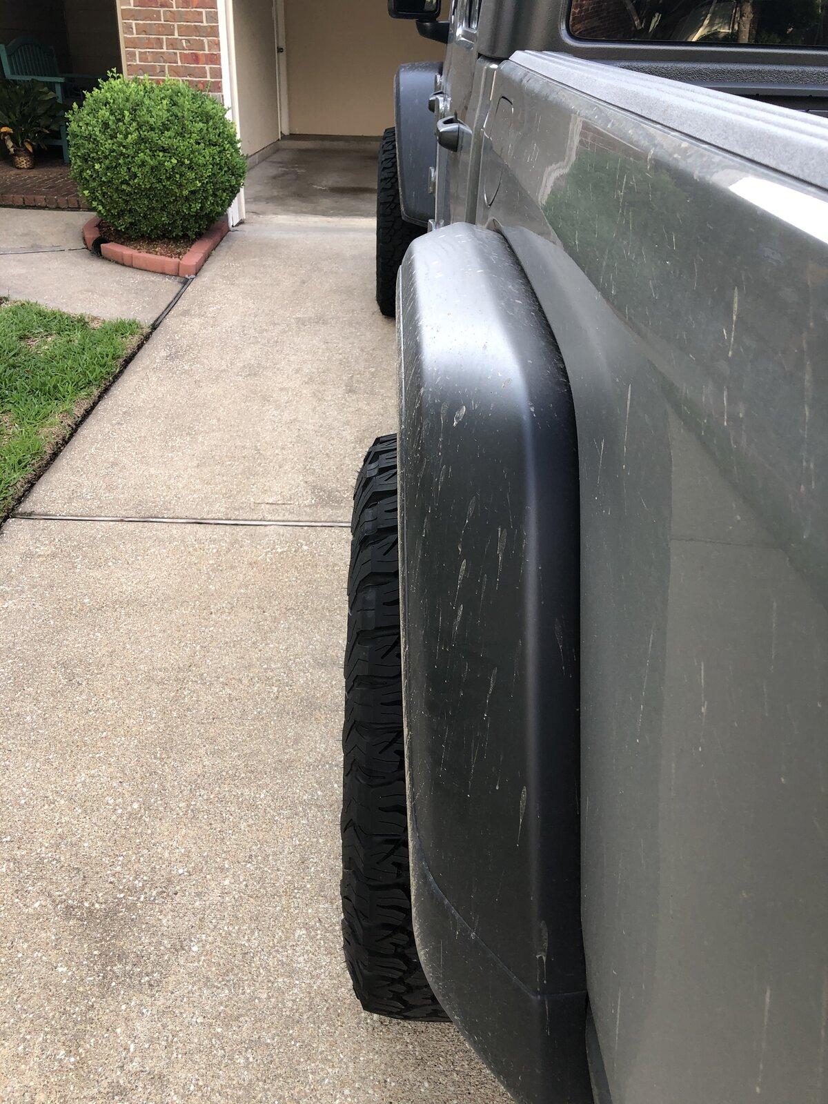 Jeep Gladiator Mojave backspace and offset help. 3831DB92-6C35-48C3-9D4E-3051C7F52E2E