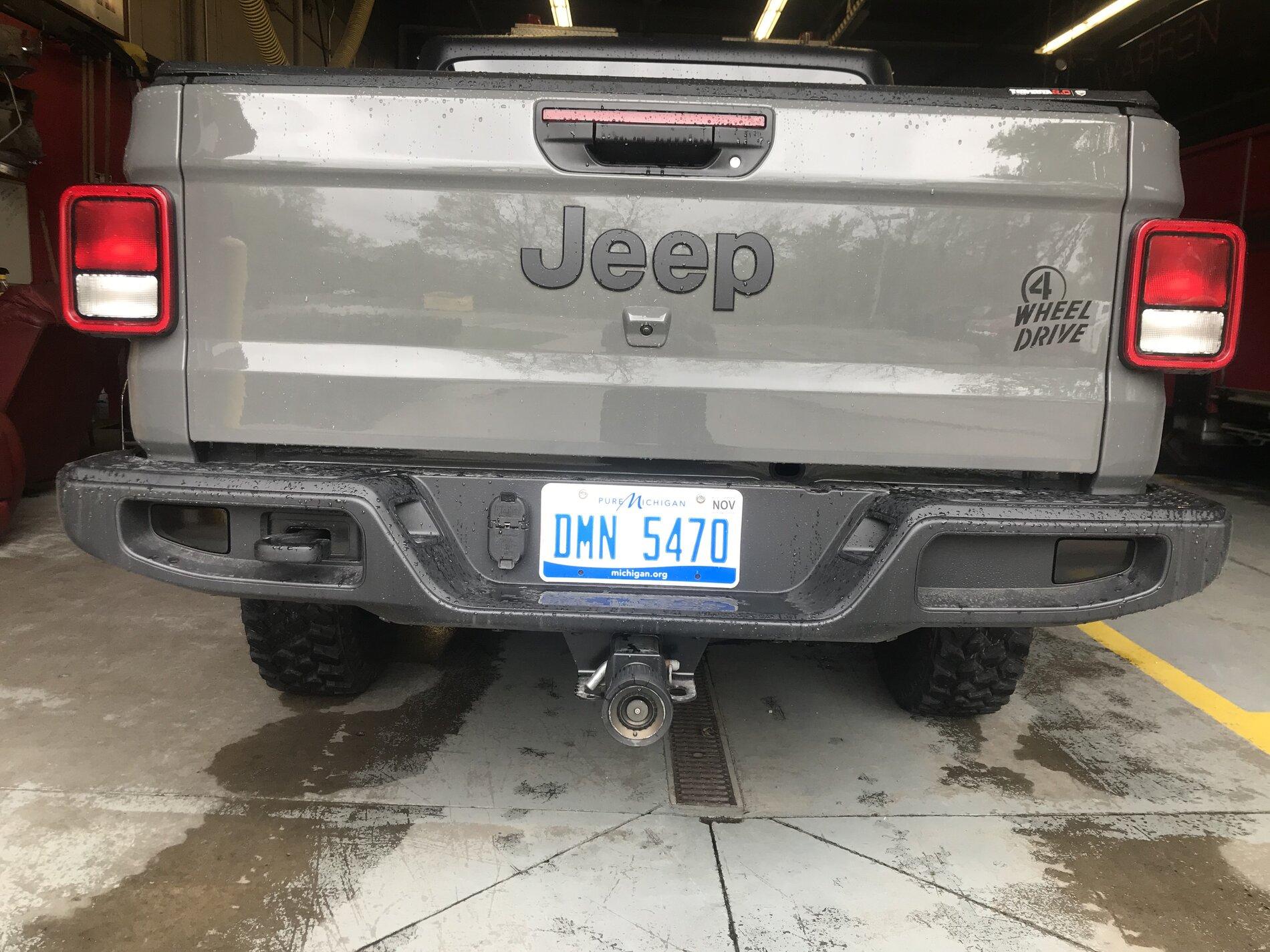 Jeep Gladiator Made the Willys bumpers match IMG_8793