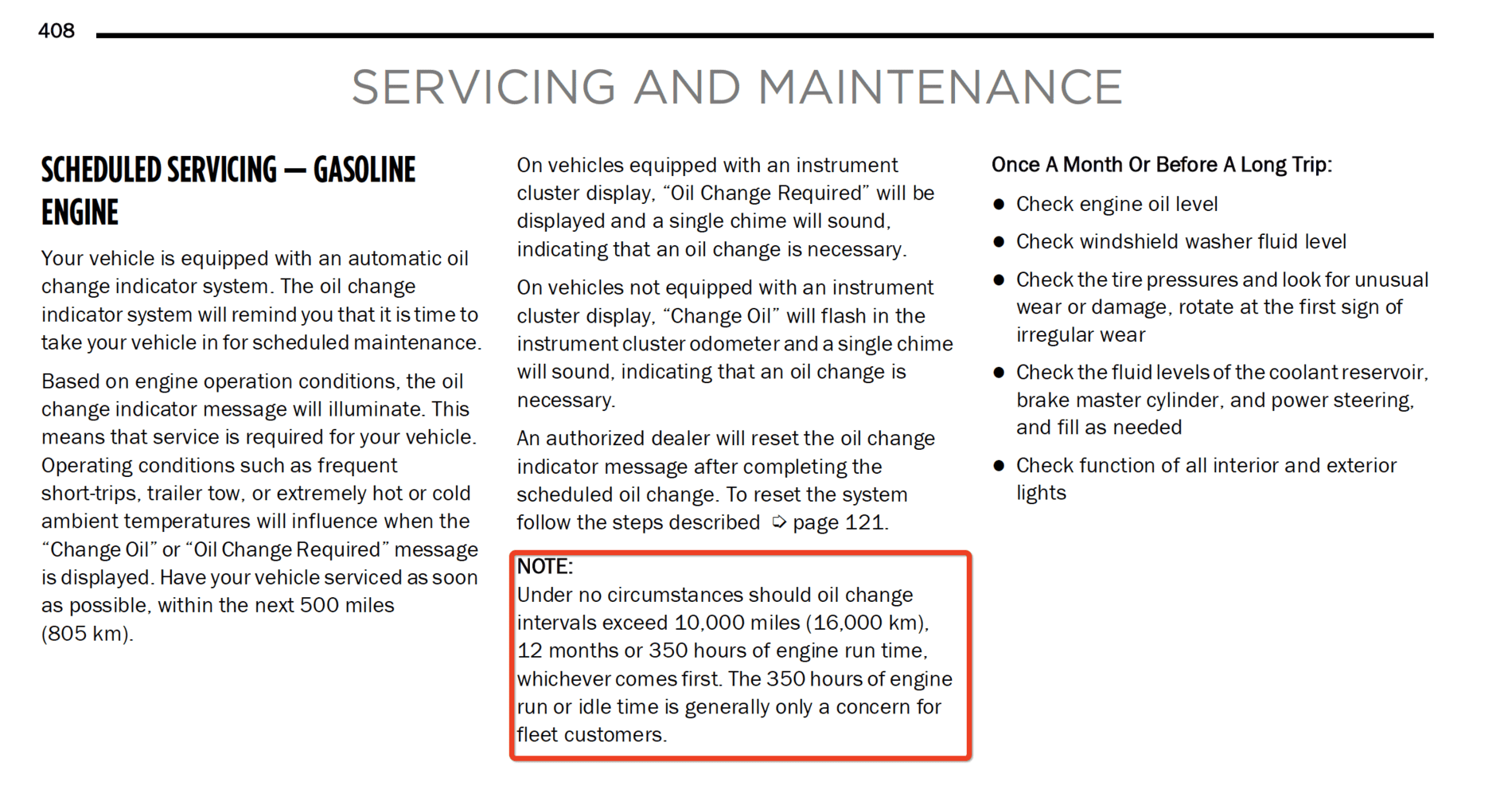 Jeep Gladiator How does the oil life meter work, when to do first oil change? 1620620878062