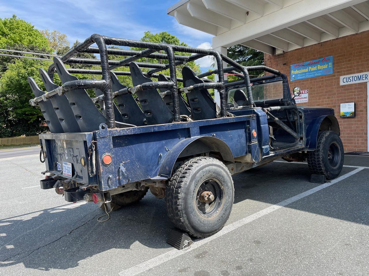 Jeep Gladiator Inspiration: 4th Row seating IMG_2408