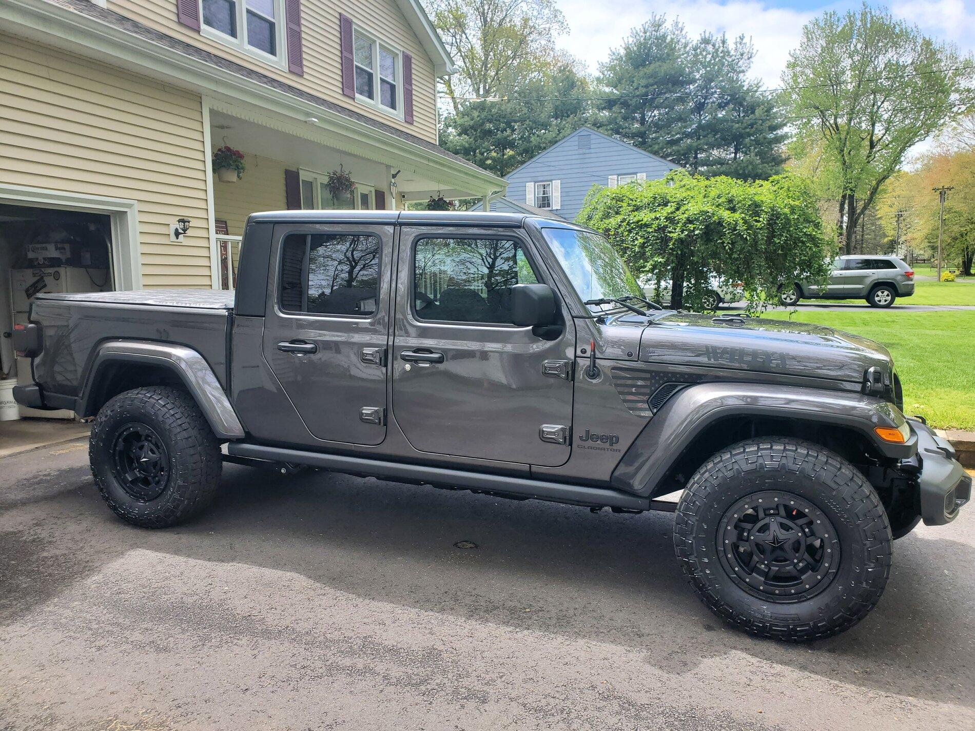 Jeep Gladiator Lets see all those Gladiators with lifts and bigger tires! 20210510_112350