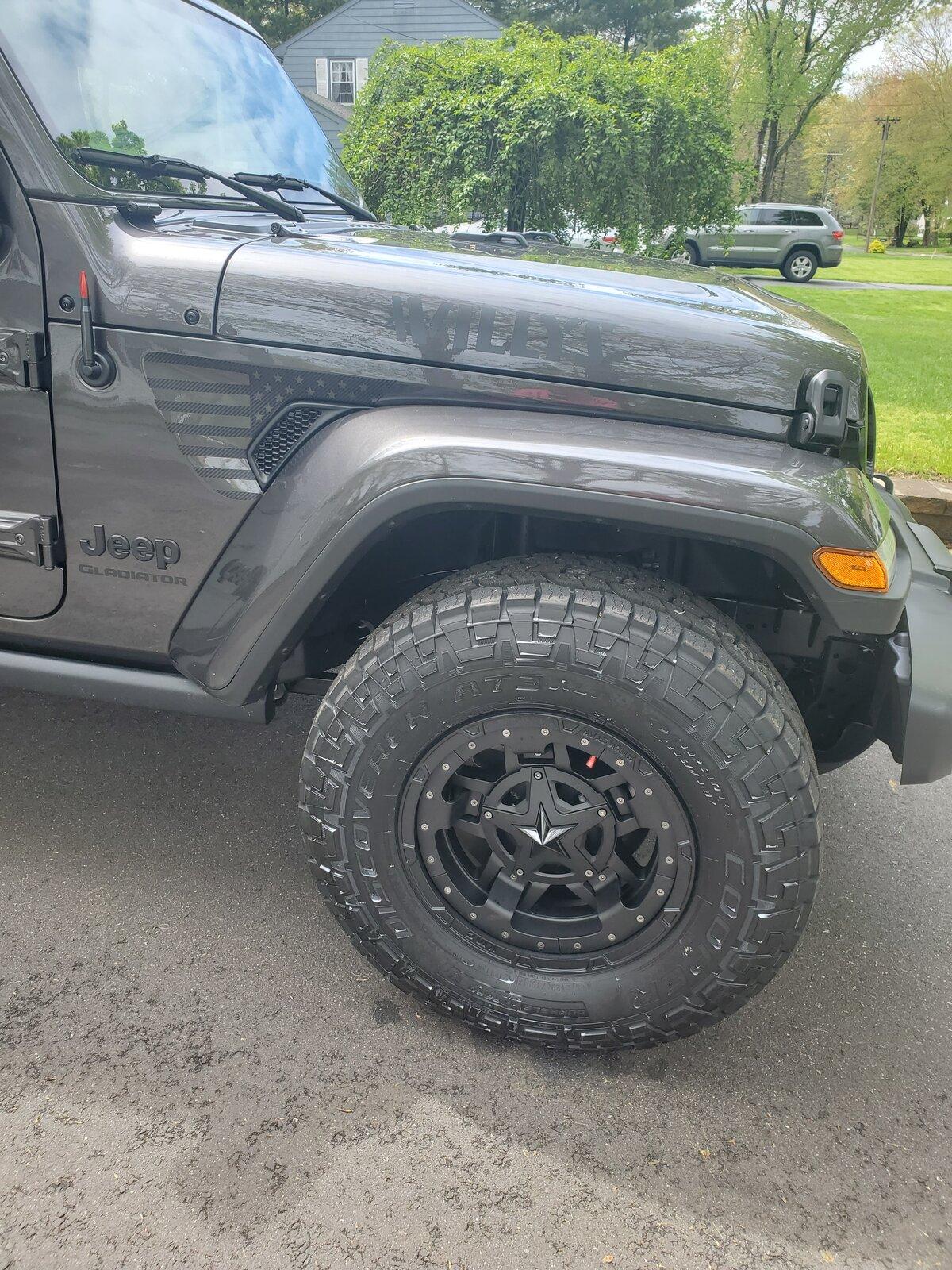 Jeep Gladiator Lets see all those Gladiators with lifts and bigger tires! 20210510_112319
