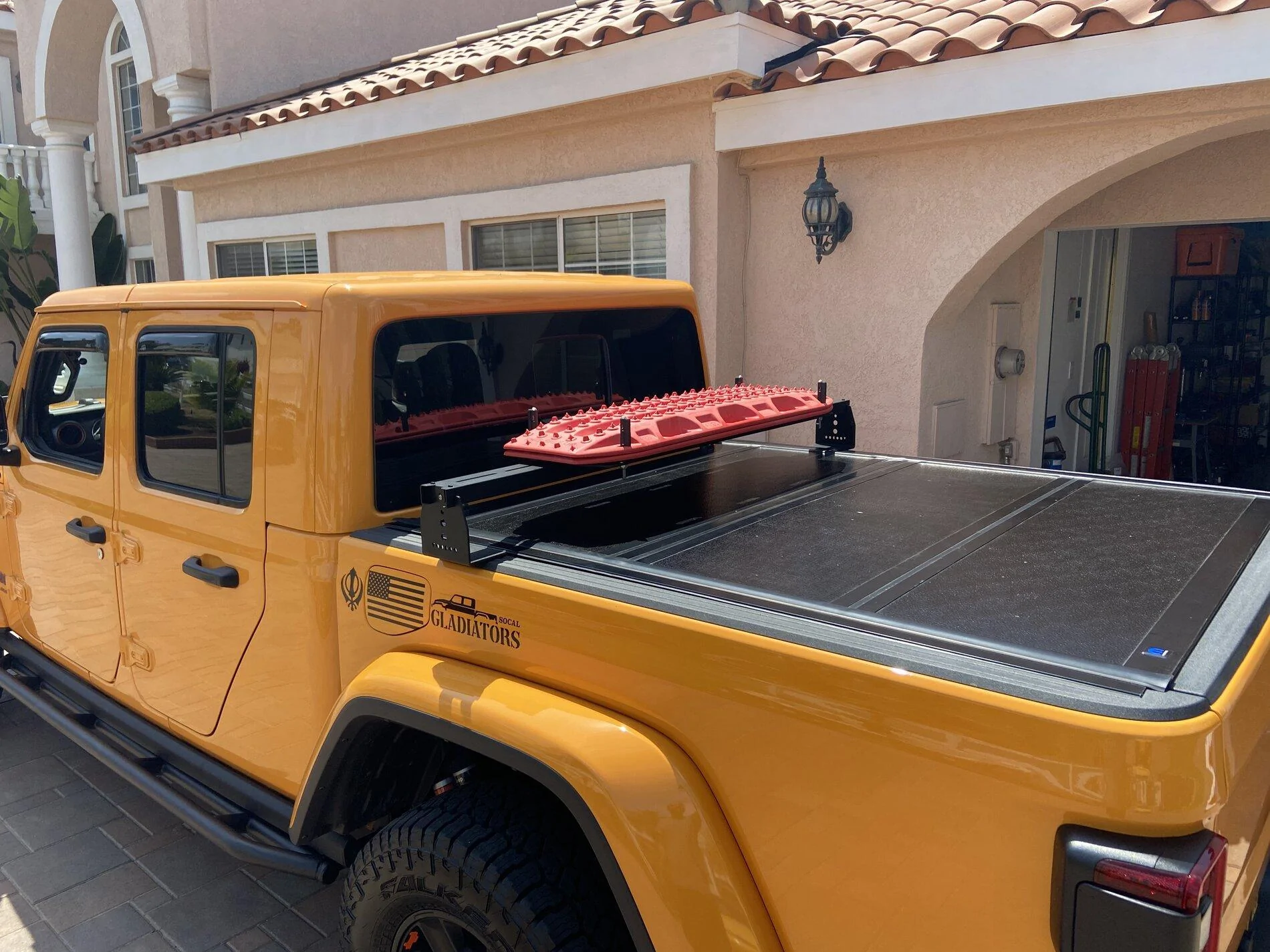 Jeep Gladiator need recovery board mounting ideas CB686D97-624A-4386-A31D-17813C8F209F