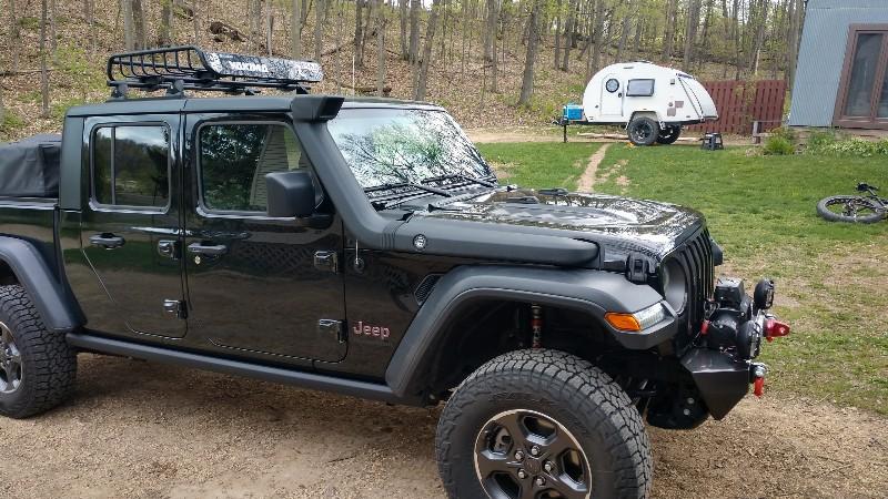 Jeep Gladiator Mopar snorkel install tips snorkel