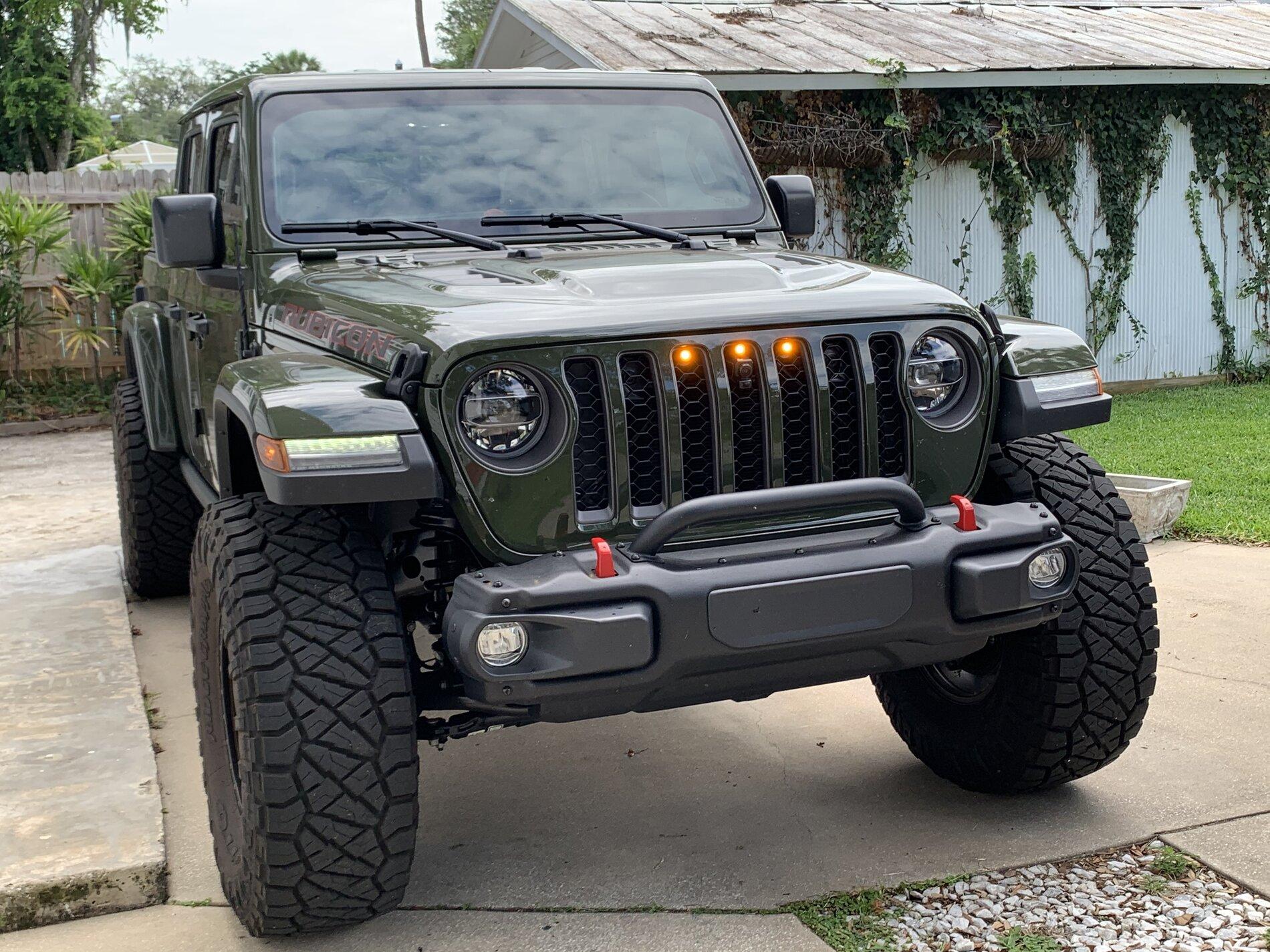 Jeep Gladiator ⚡️ NEW: Pre-Runner Style LED Grill Light Kit for JT E412D00F-79E1-4D2A-A3E6-77E5E711A4B6