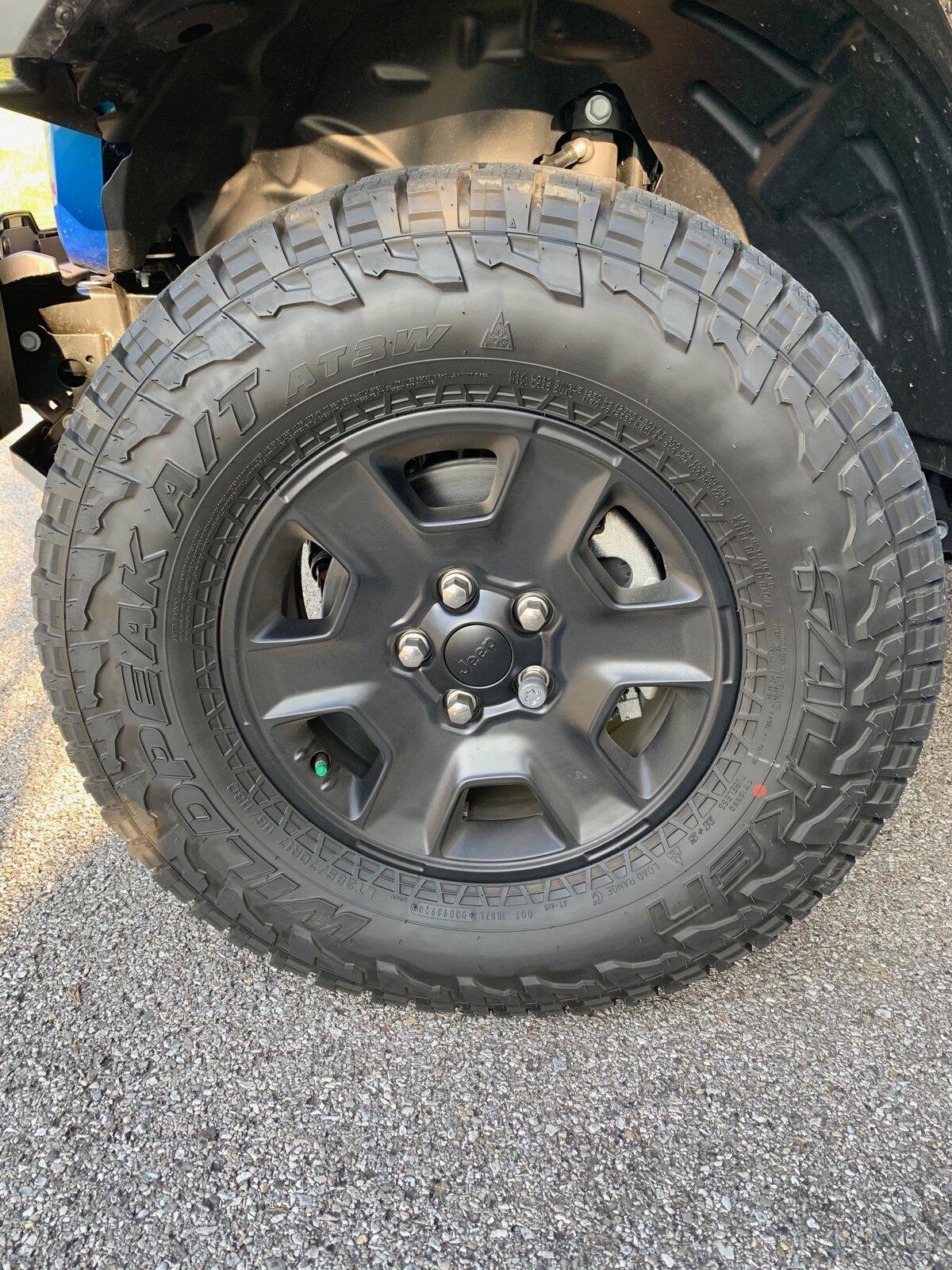 Jeep Gladiator Mojave Black Wheels (3 left, will sell individually) IMG_5156