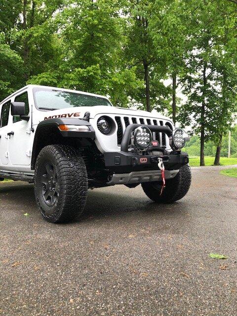 Jeep Gladiator Light housing question New Bumper b