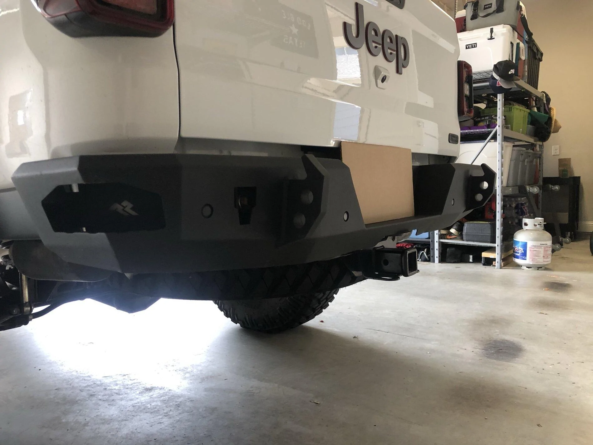 Jeep Gladiator Rugged Ridge HD Rear Bumper - $325 76d907e9-ce18-4674-a96a-c6cf2fd5a36c