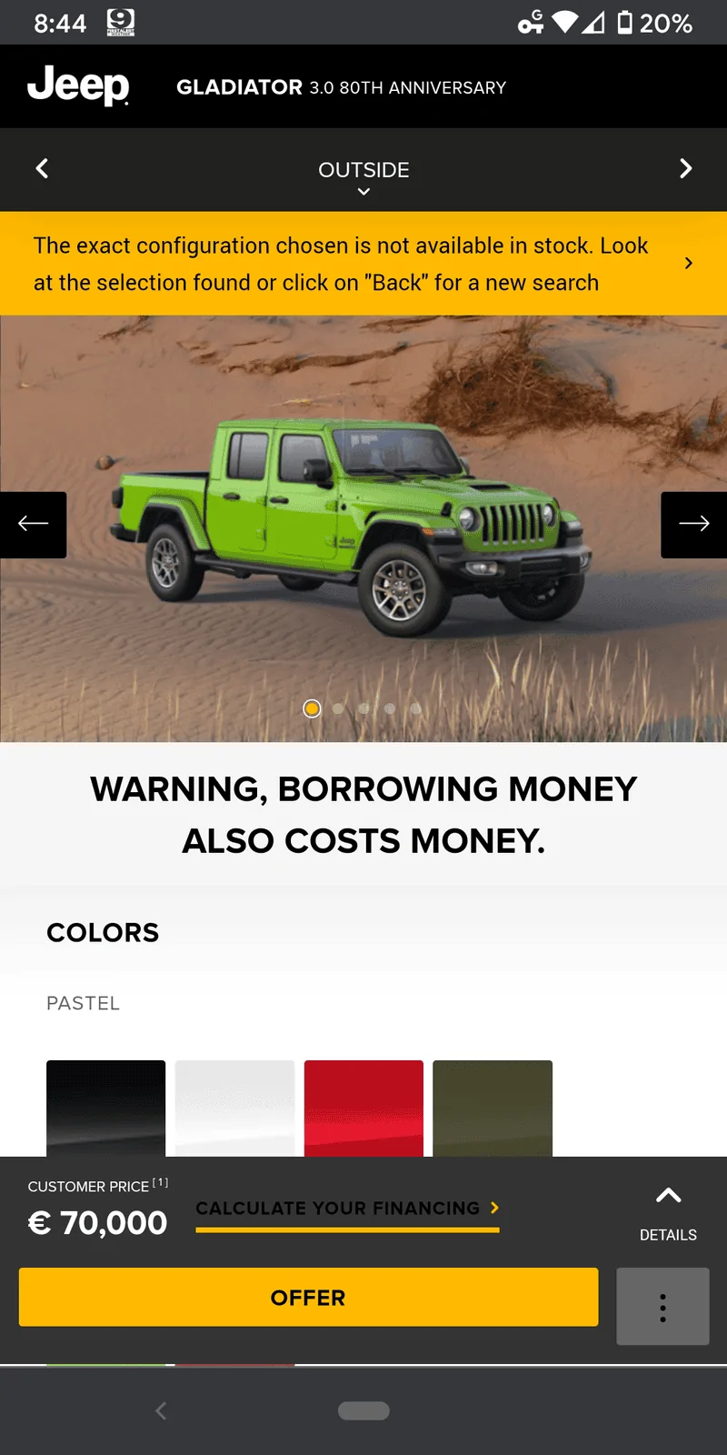 Jeep Gladiator GECKO GREEN Gladiator Club Screenshot_20210511-204444