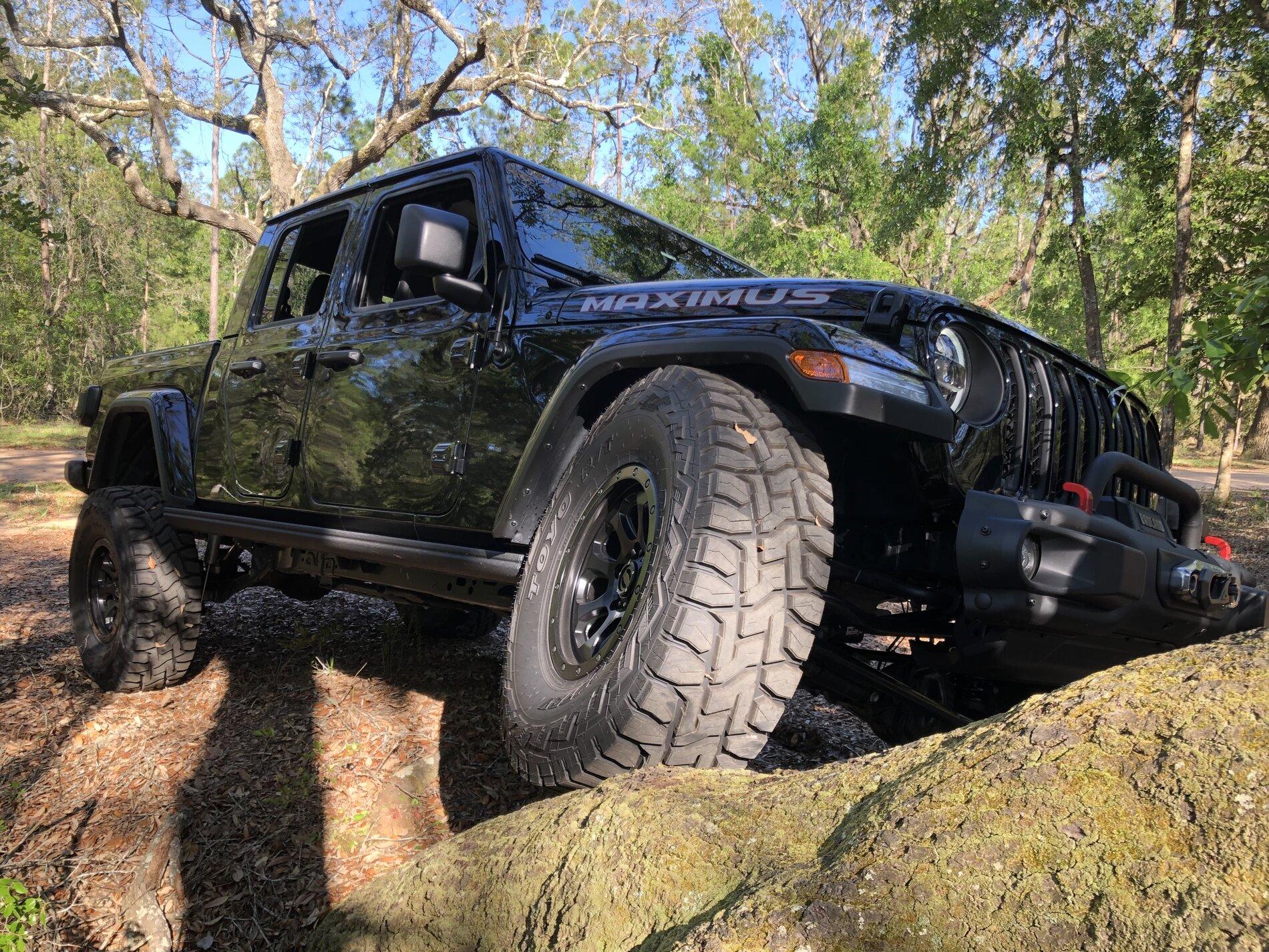 Jeep Gladiator Lets see them FLEXED out Jeep's with BIG tires and lifts :D BFC1A84D-9F1B-4A57-A261-376F00DF7D8C