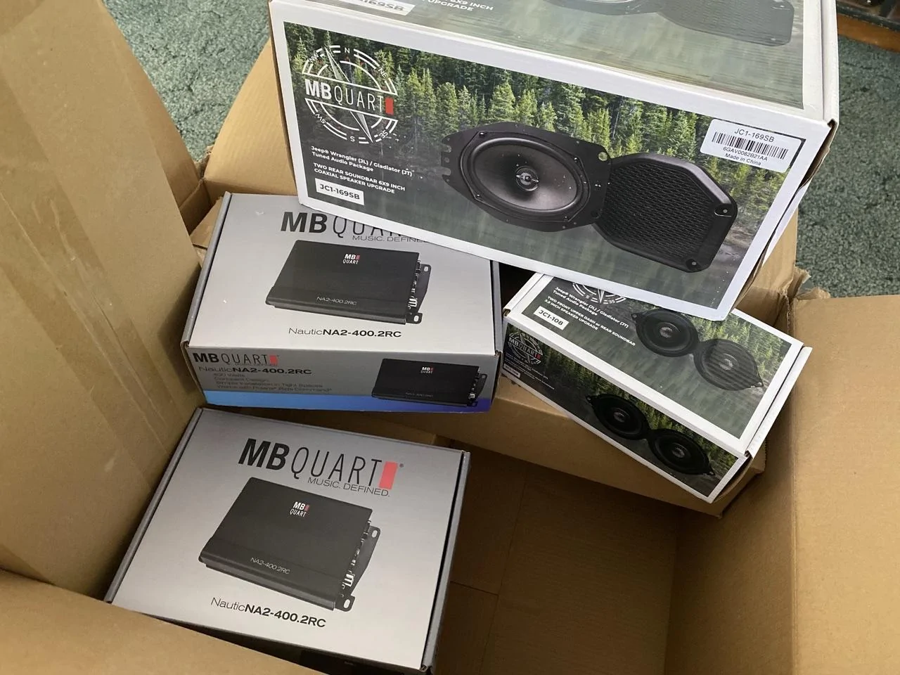 Jeep Gladiator MB Quart announced 'Purposely Engineered Jeep Tuned Audio Kits' at Jeep Beach 2021 B6448DBB-875B-4752-97DD-654AF970A2EF