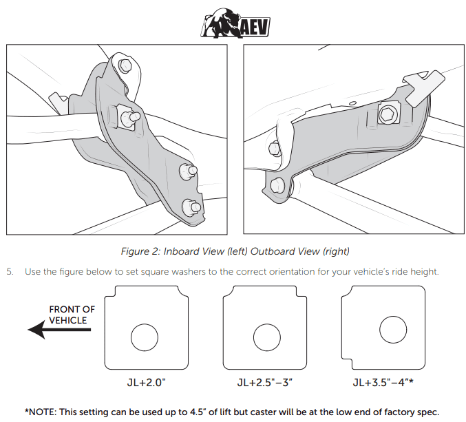 Jeep Gladiator Alignment sheet after Mojave AEV lift help Screenshot 2021-05-12 103151