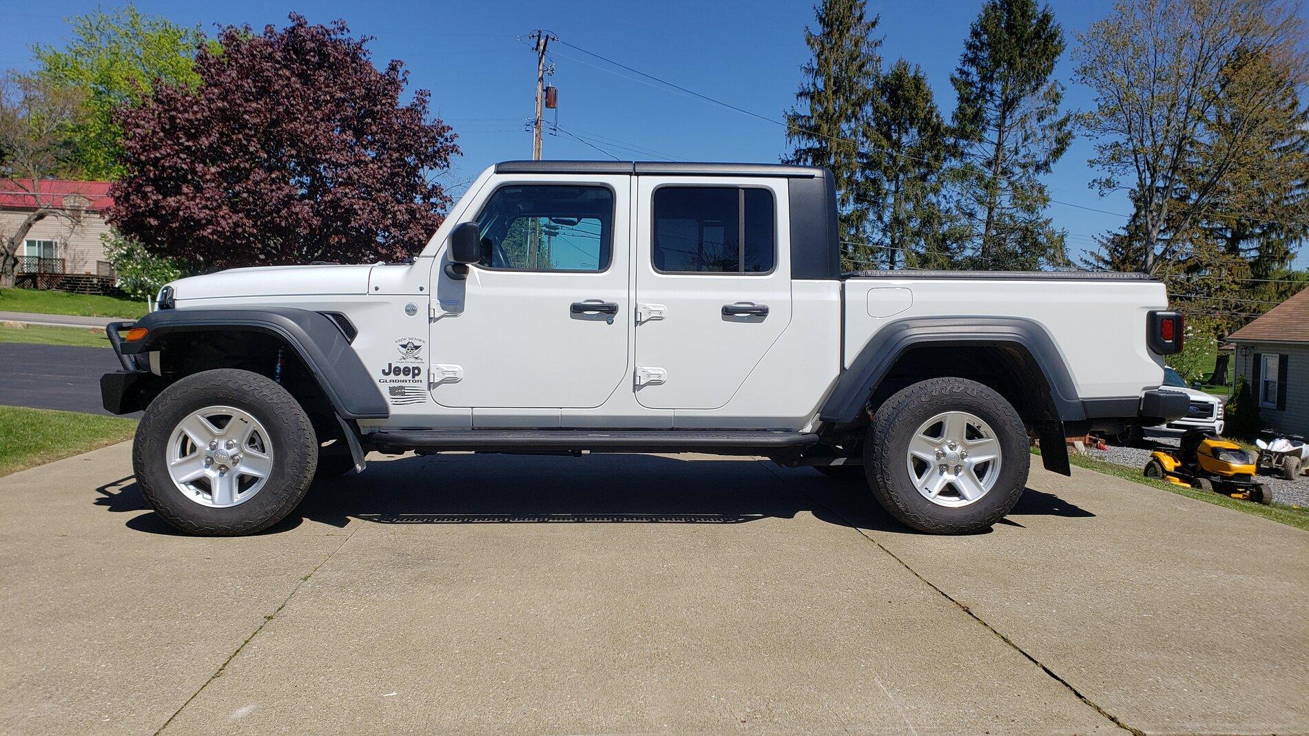 Jeep Gladiator The Philistine thread - non-lifted Gladiators and not likely to be, either 20210512_104718