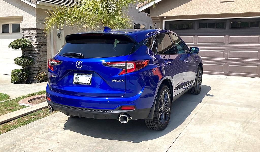 Jeep Gladiator Apex Blue Acura RDX - the other half's ride cap3a