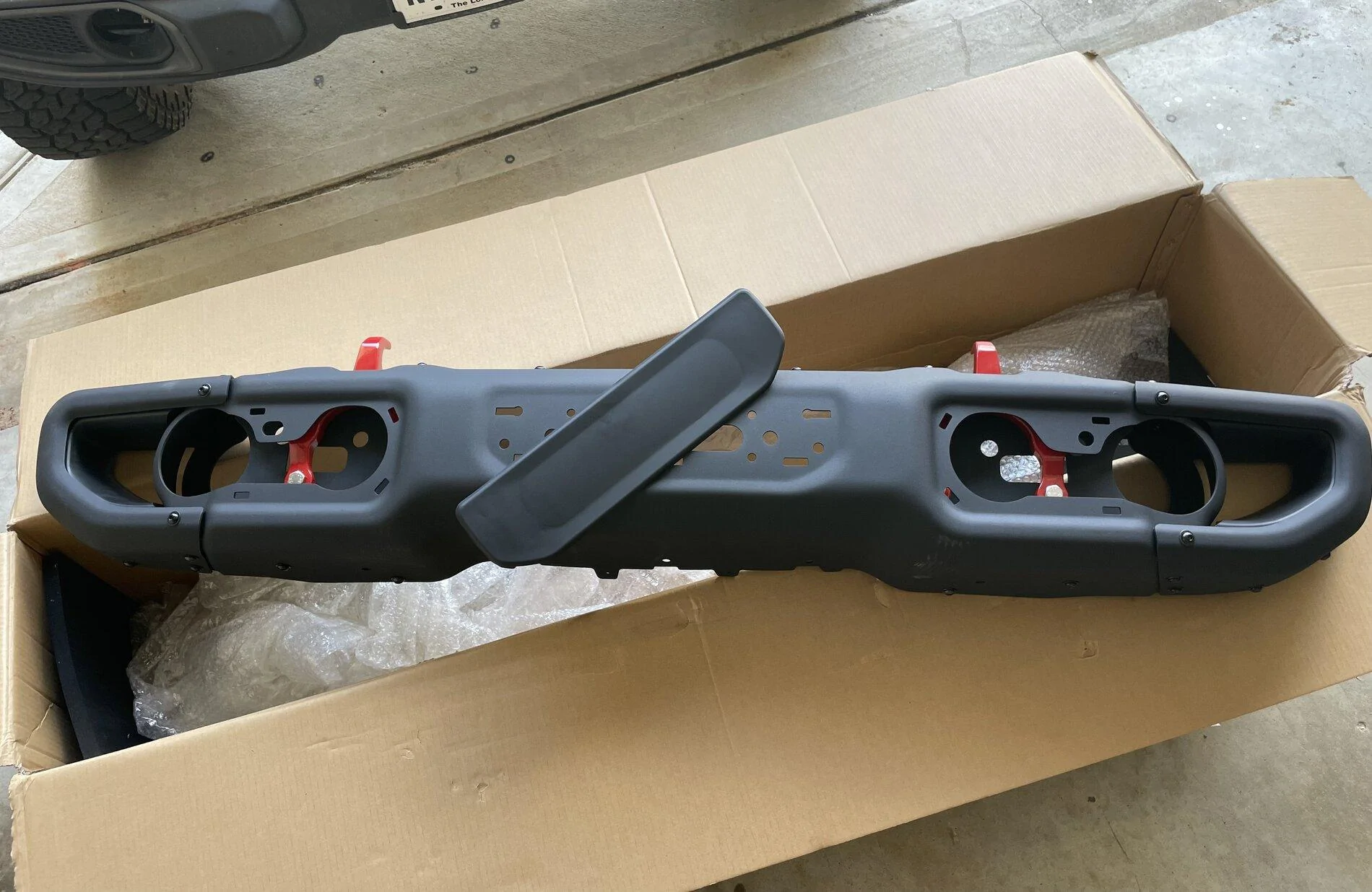 Jeep Gladiator What the heck is this?  Is this real?  Aluminum Rubicon 3 piece bumper... 7CA05989-471F-4731-8121-230BBE245140