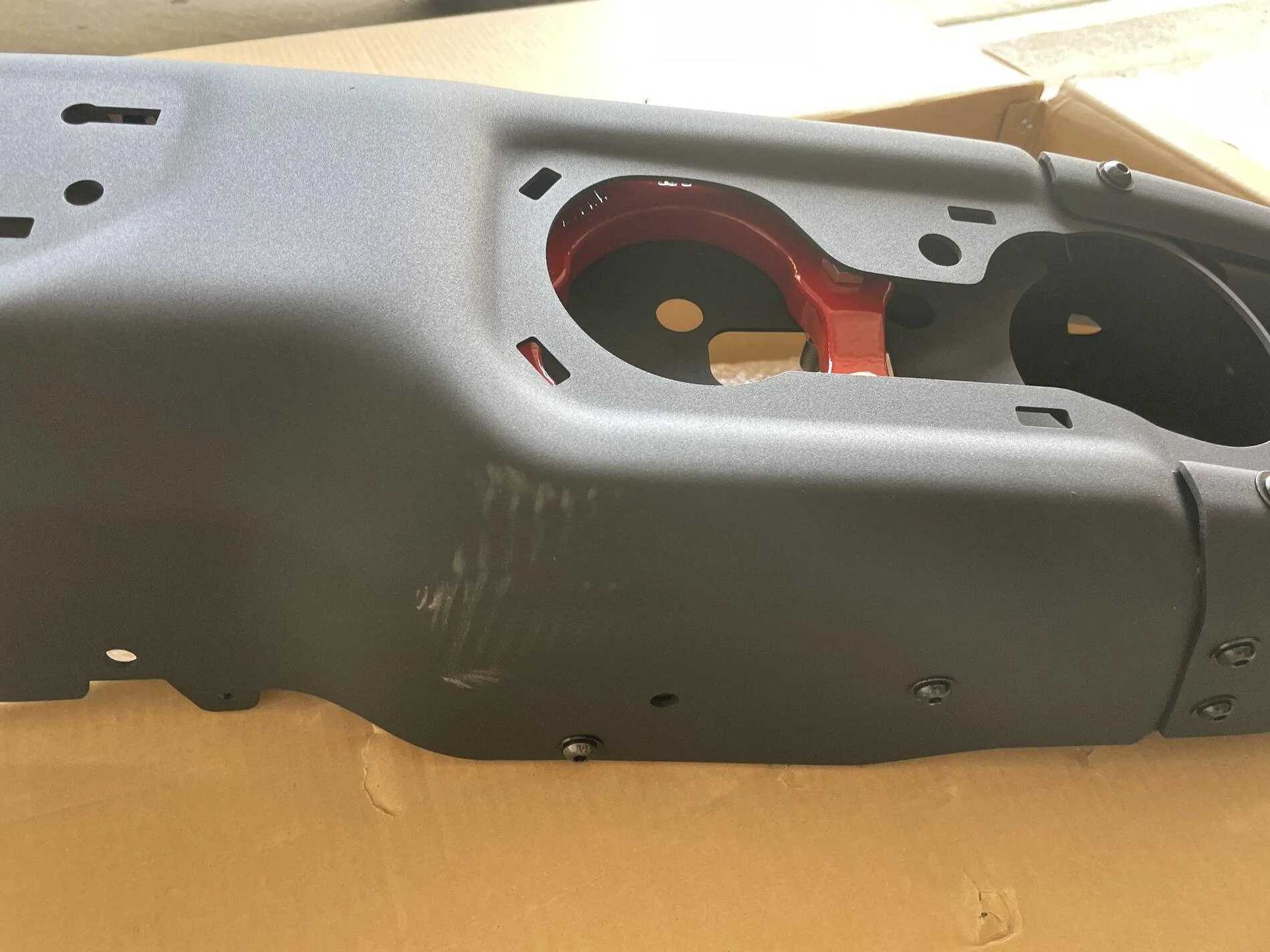 Jeep Gladiator What the heck is this?  Is this real?  Aluminum Rubicon 3 piece bumper... EB316708-7CDE-4859-8606-2A3F80C9FA6D