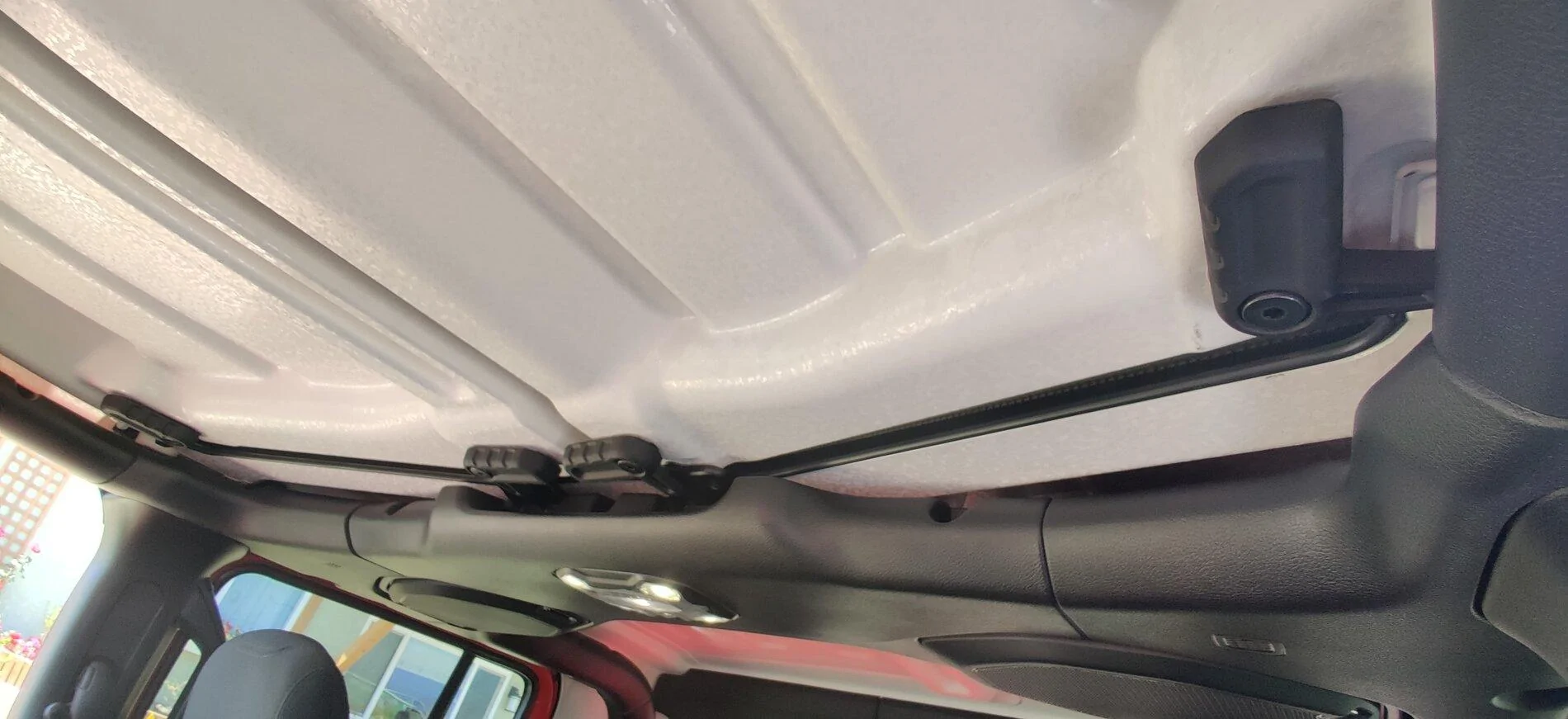 Jeep Gladiator DIY Protect Roof w/ Rubber Door Trim IMG_20210512_125745