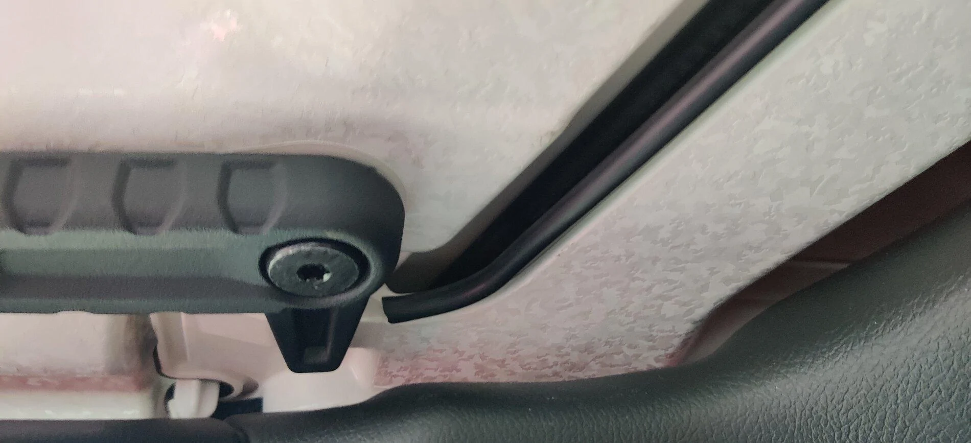 Jeep Gladiator DIY Protect Roof w/ Rubber Door Trim IMG_20210512_192206