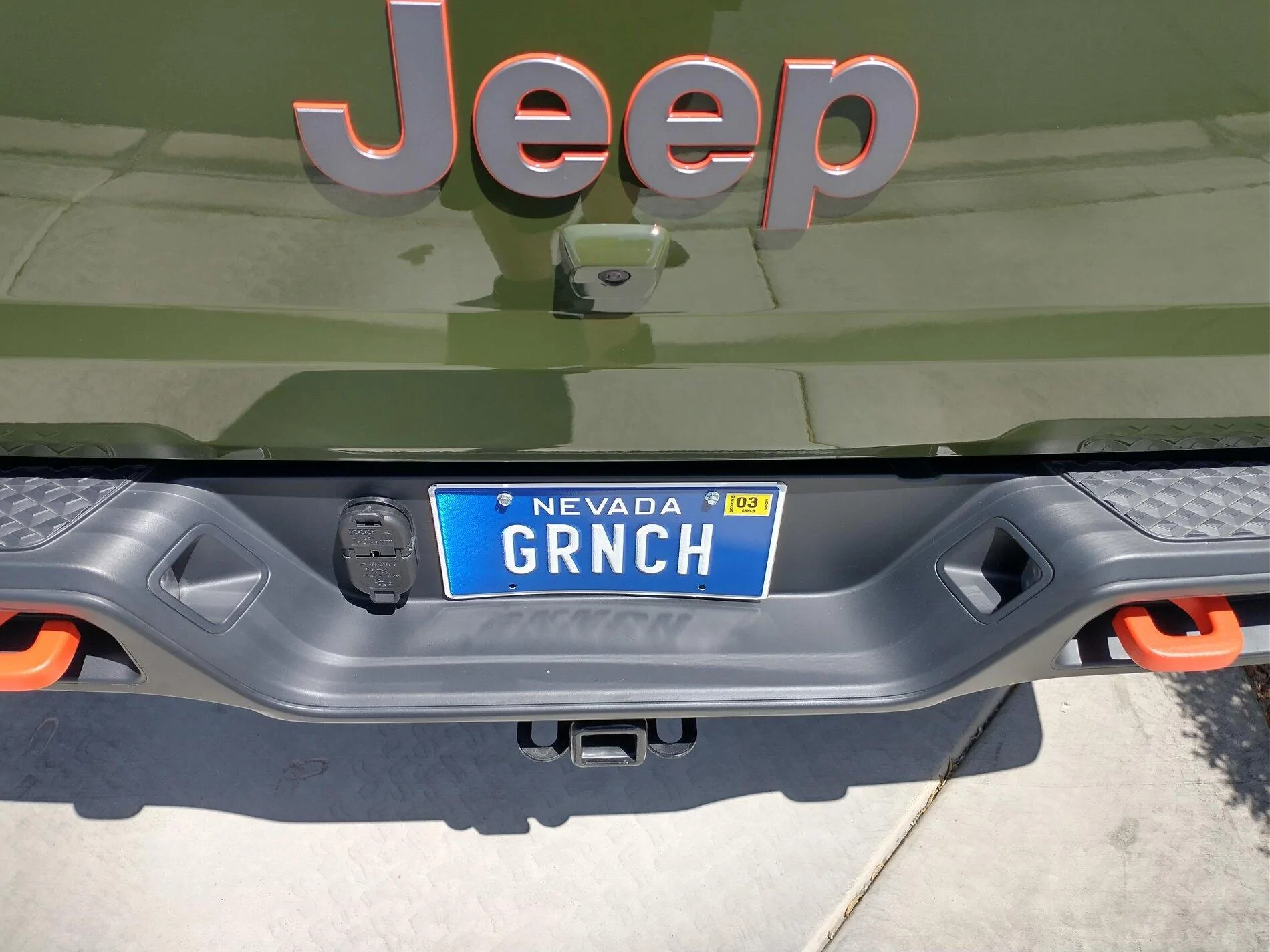 Jeep Gladiator Let's See Your Personalized Plates GladPlat
