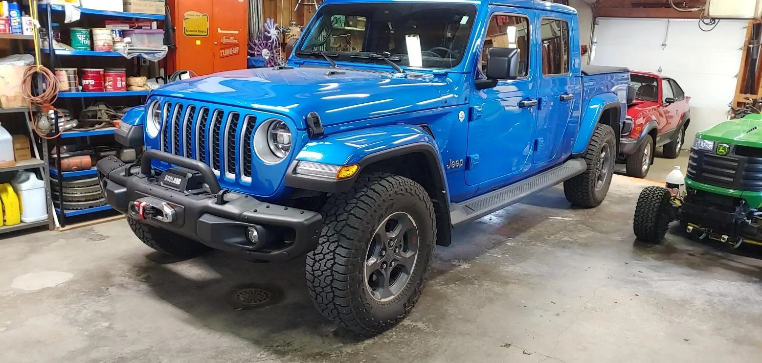 Jeep Gladiator FOR SALE - set of 4 Rubicon wheels and Falken A/T tires WITH sensors 20201027_152221_HDR
