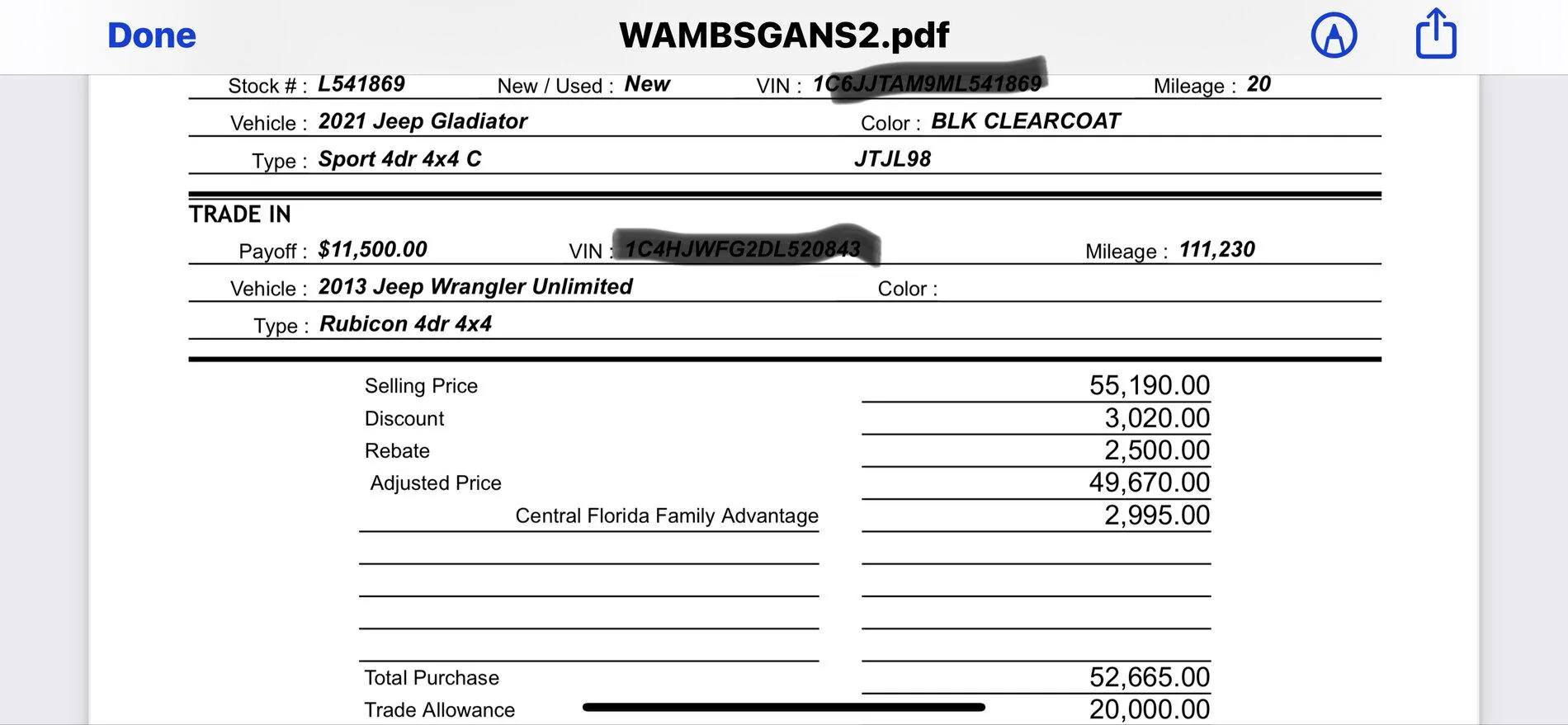Jeep Gladiator What price shenanigans have you seen dealerships do? 51D2273E-B78D-4AB5-9111-A0186D272A59