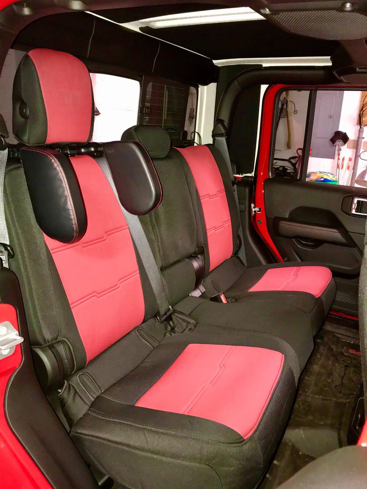 Jeep Gladiator Best seat covers for the Gladiator? rear seat covers