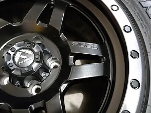 Jeep Gladiator PRICE DROP: Save over $850 on 4 Nearly Brand New Fuel Anza 18x9 wheels with 285 Yokohama Geolander A/T wheel close u