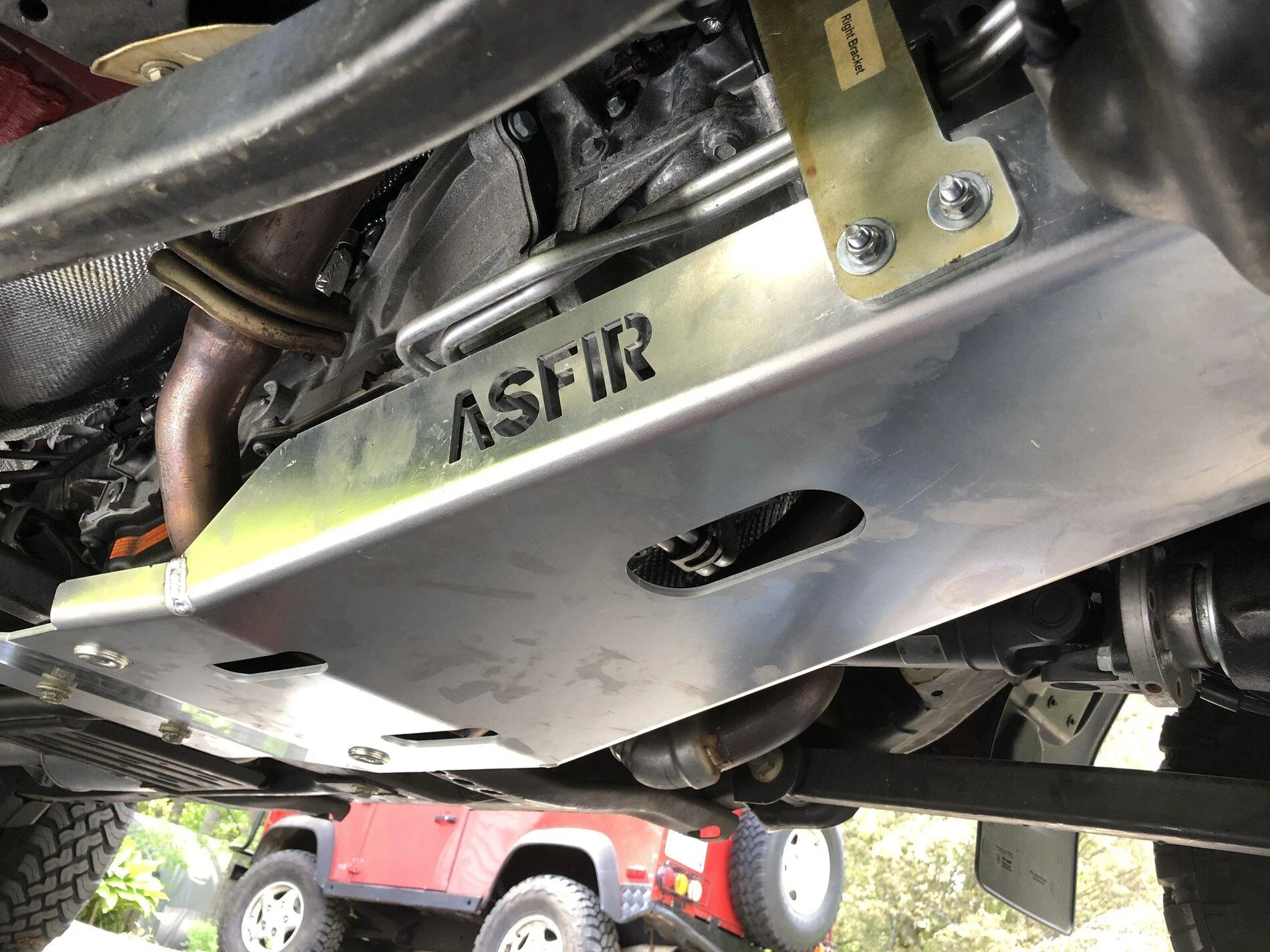 Jeep Gladiator Asfir 4x4 Engine and Transmission skid plate 602E6261-774F-4BFD-AB1D-6108AFFC3930