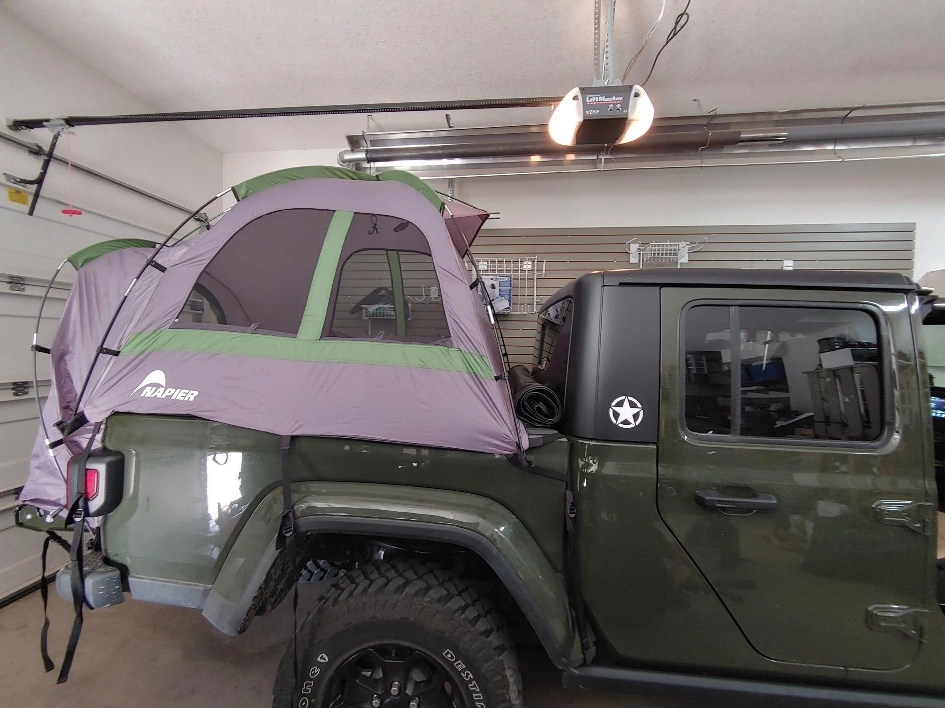 Jeep Gladiator SLEEPING in a JT 20210515_181624_HDR
