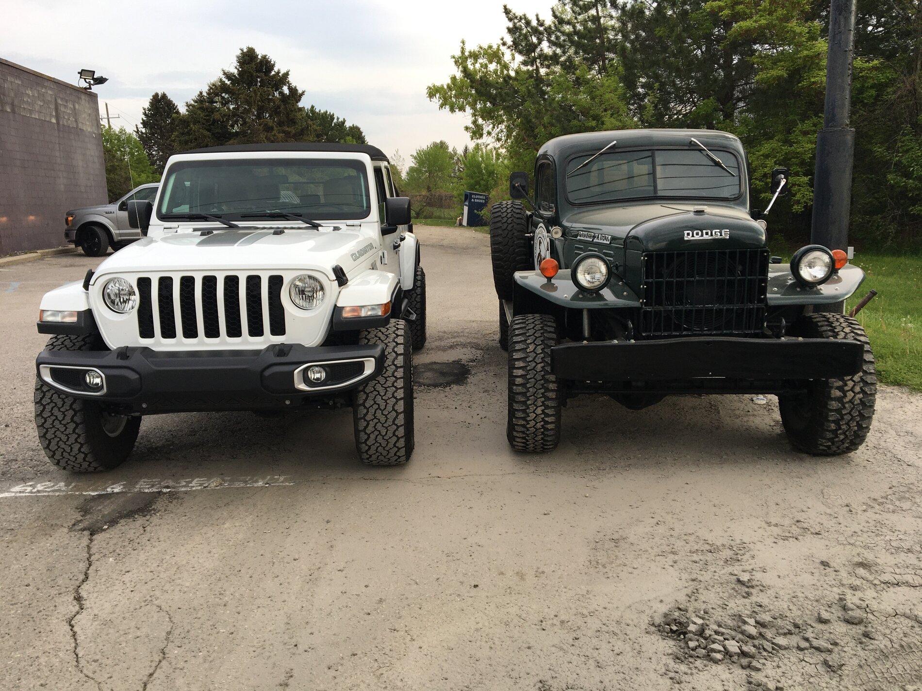 Jeep Gladiator Michigan Atwood Power Wagon - old school meets new school Old School and New School