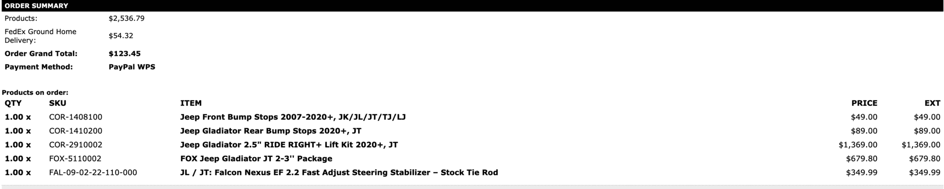 Jeep Gladiator Clayton 2.5 lift kit Screen Shot 2021-05-16 at 9.27.04 AM