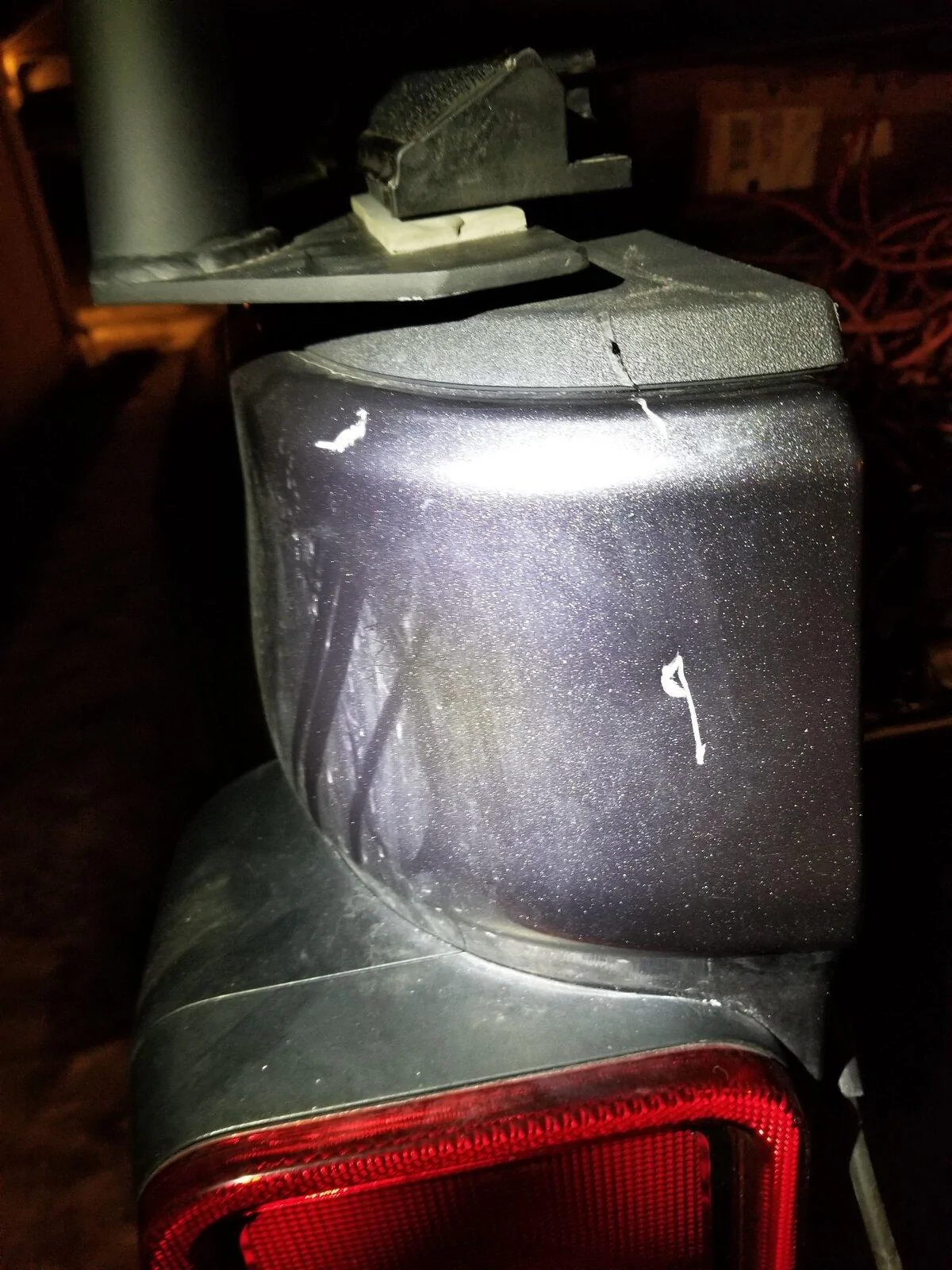 Jeep Gladiator Rear Window Leak and Painful Repair Process 20210112_222235