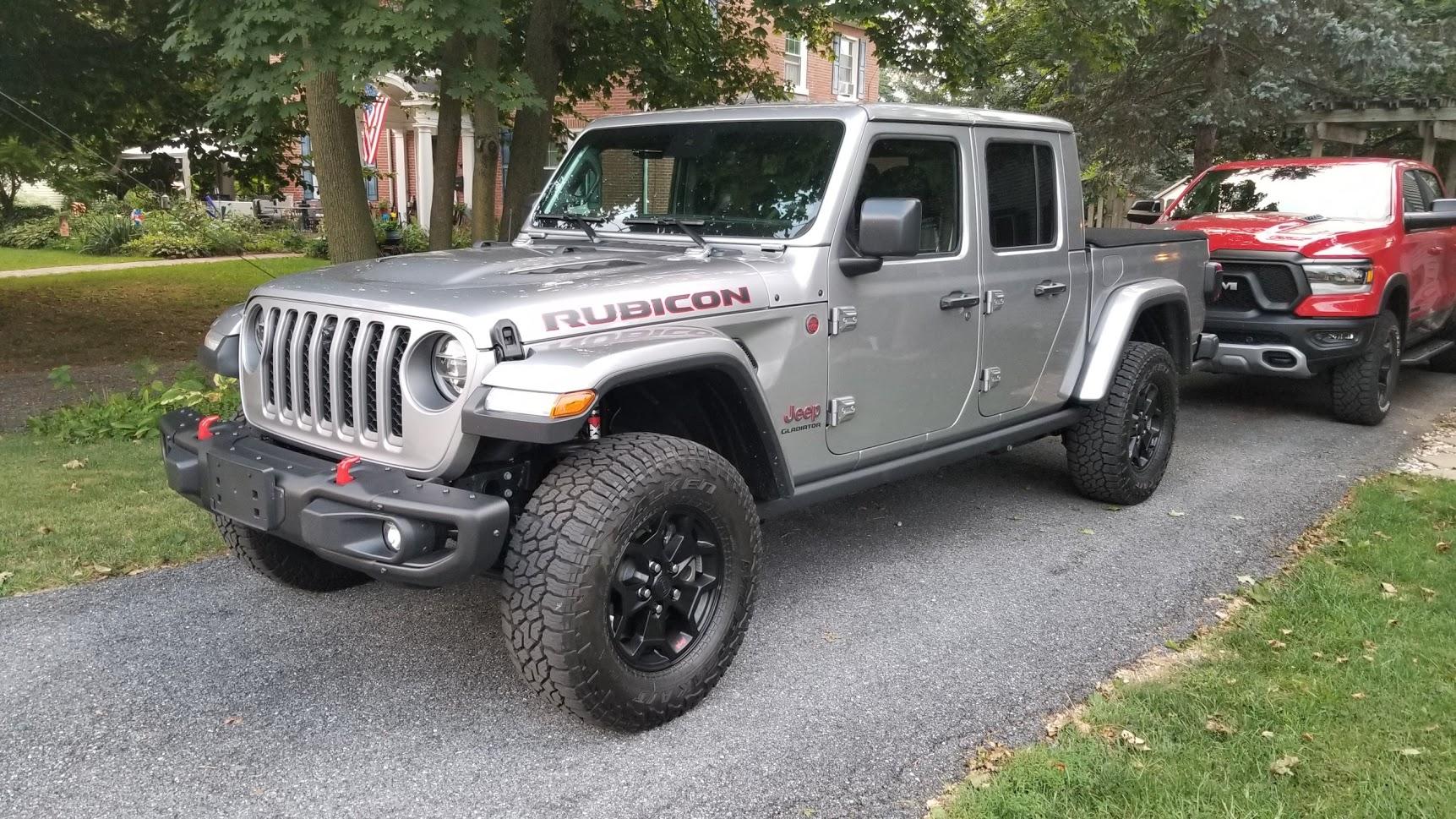 Jeep Gladiator Set of 4 Launch Edition Wheels and Wildpeak AT3 Tires 20190815_193332