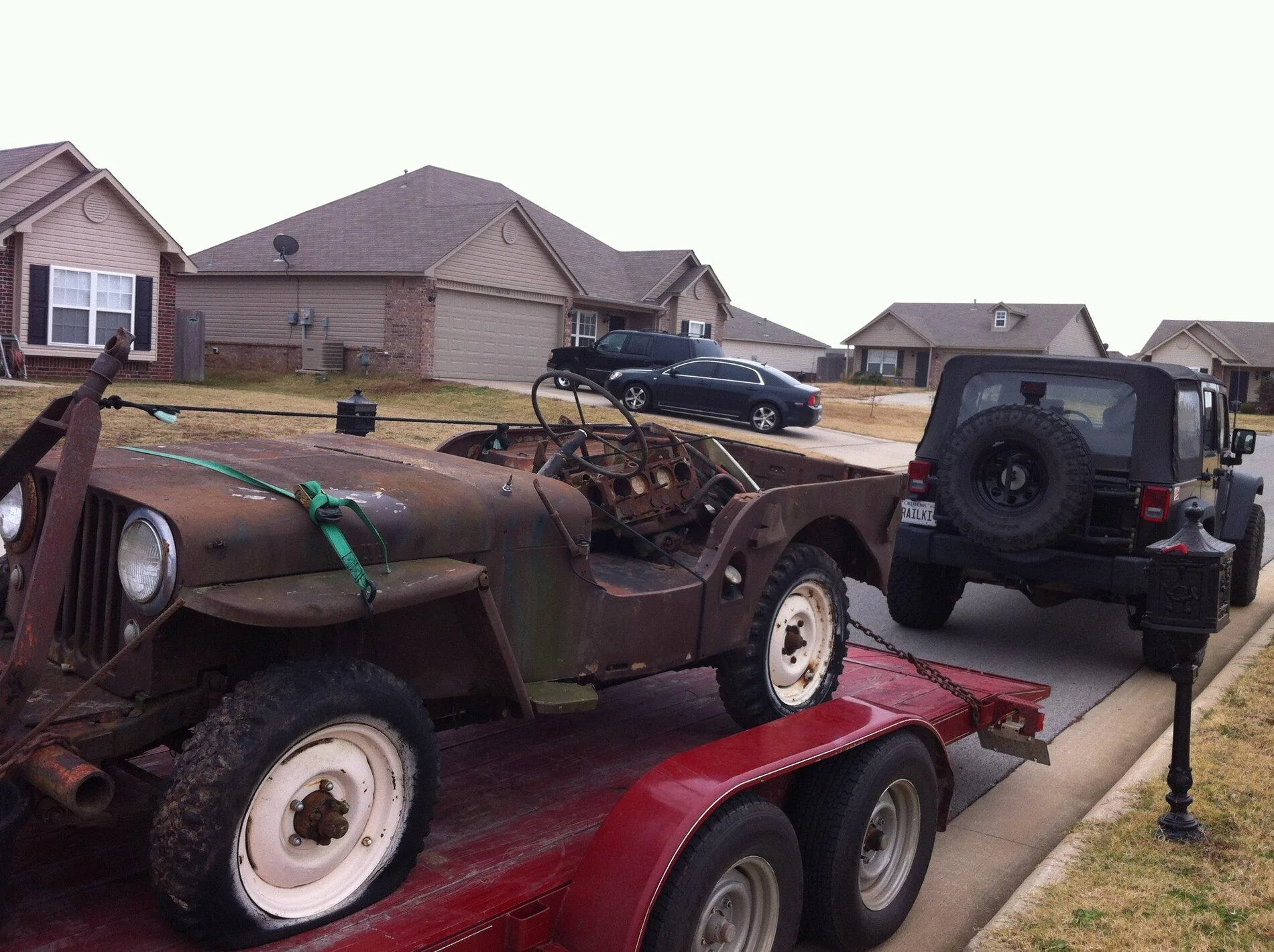 Jeep Gladiator Three Jeeps now.... Evernote 20111230 21:28:19