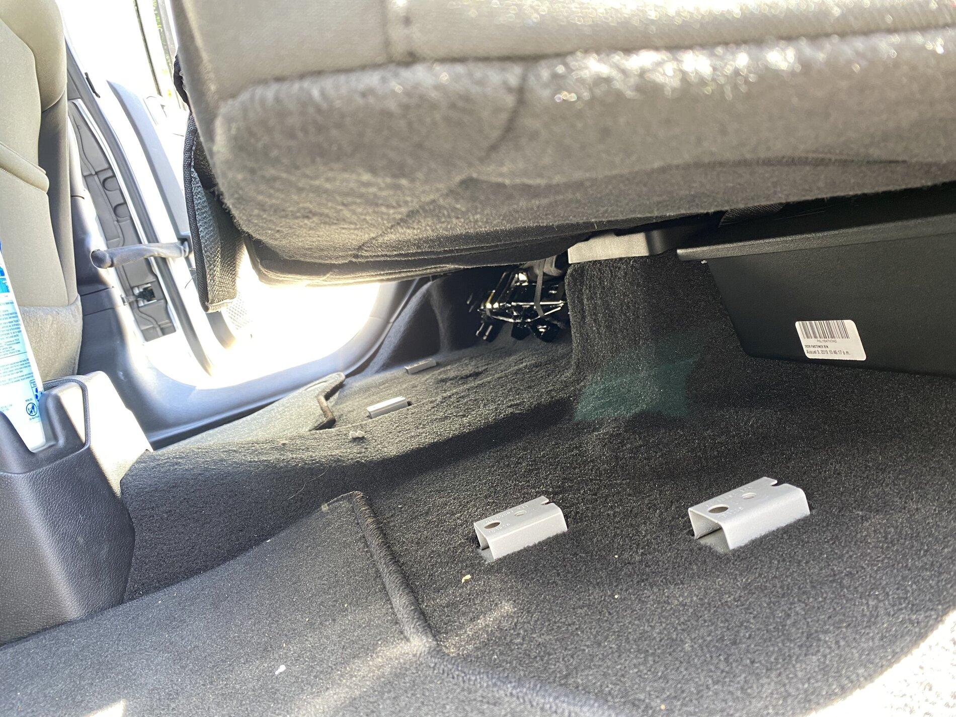 Jeep Gladiator Underseat storage with child seats... Suggestions/alternatives? C2BE56C3-E5A0-4F7B-B442-7CCBFF3EBBFE