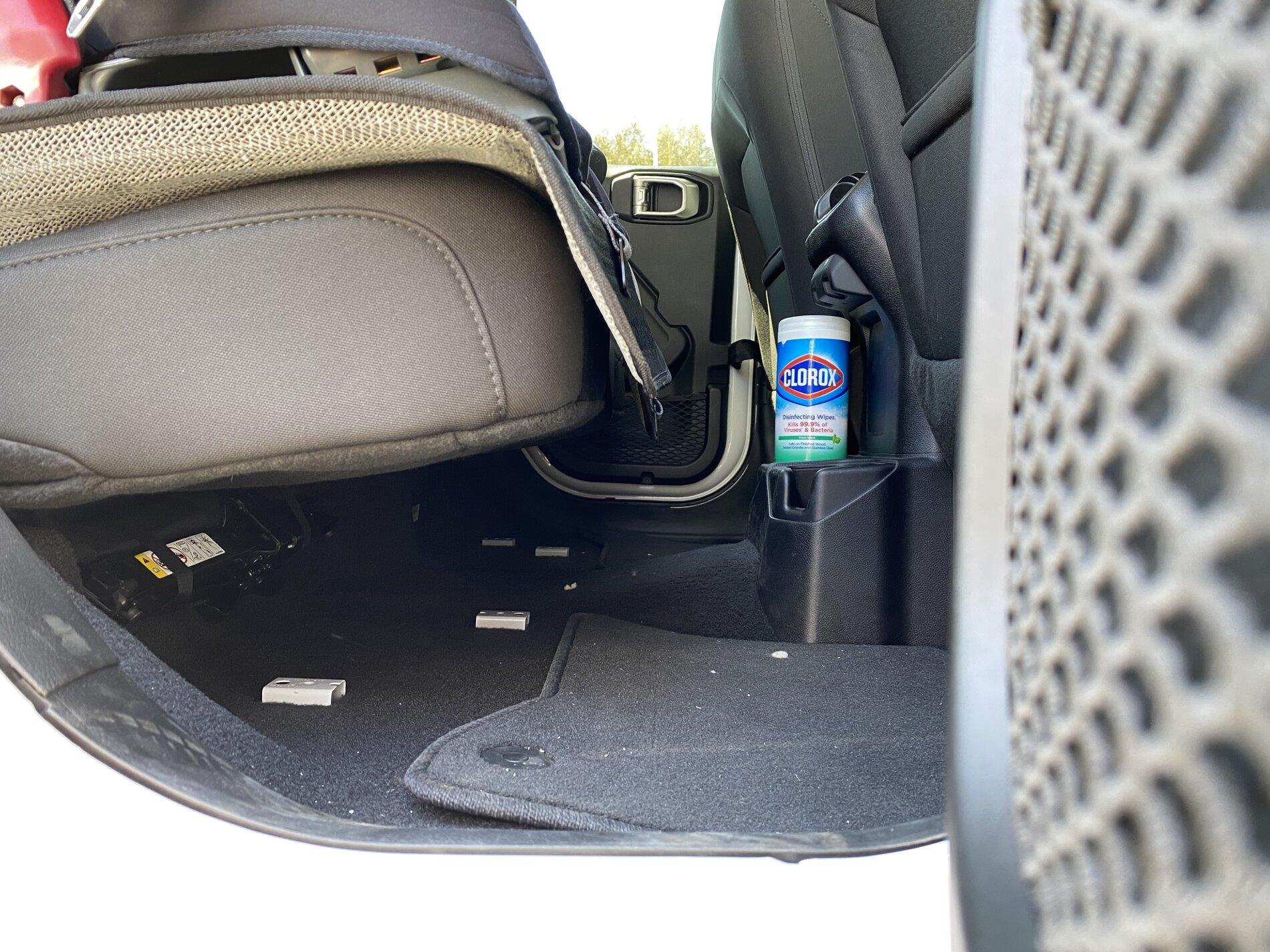 Jeep Gladiator Underseat storage with child seats... Suggestions/alternatives? D19B1176-FAE1-49AC-AD90-95A7CF846832