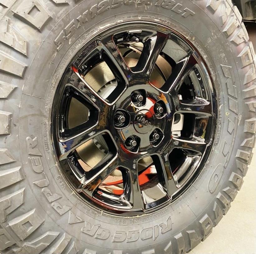 Jeep Gladiator Make overland wheels gloss black IMG_0008