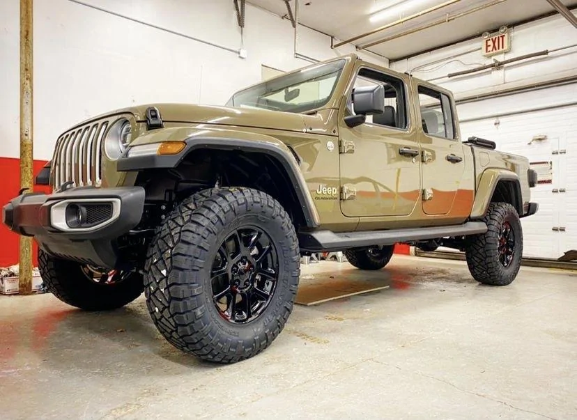 Jeep Gladiator Make overland wheels gloss black IMG_0006