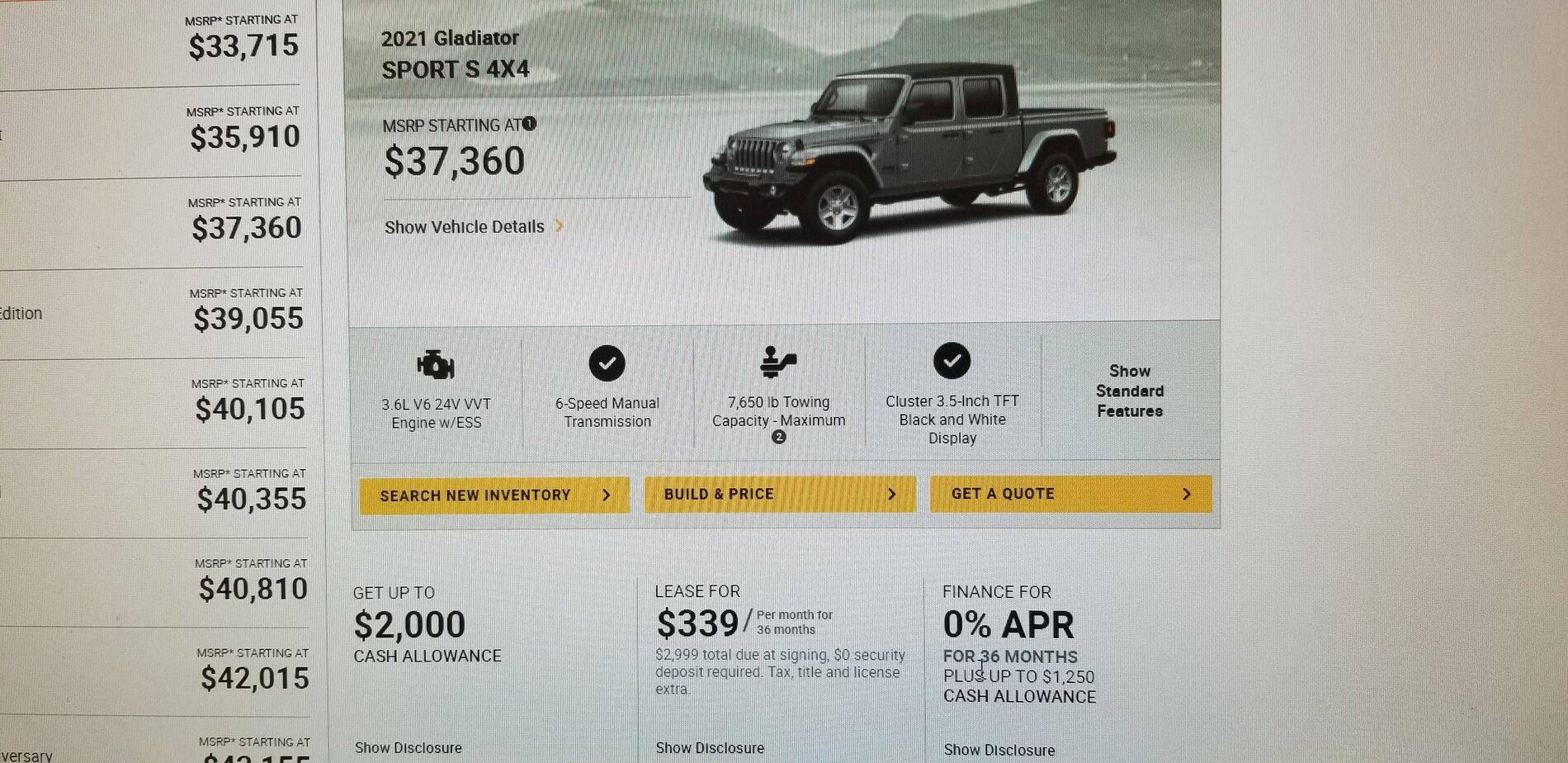 Jeep Gladiator Incentives for May 2021 (Memorial Day Event Updates) 16213652851544719535243491867485