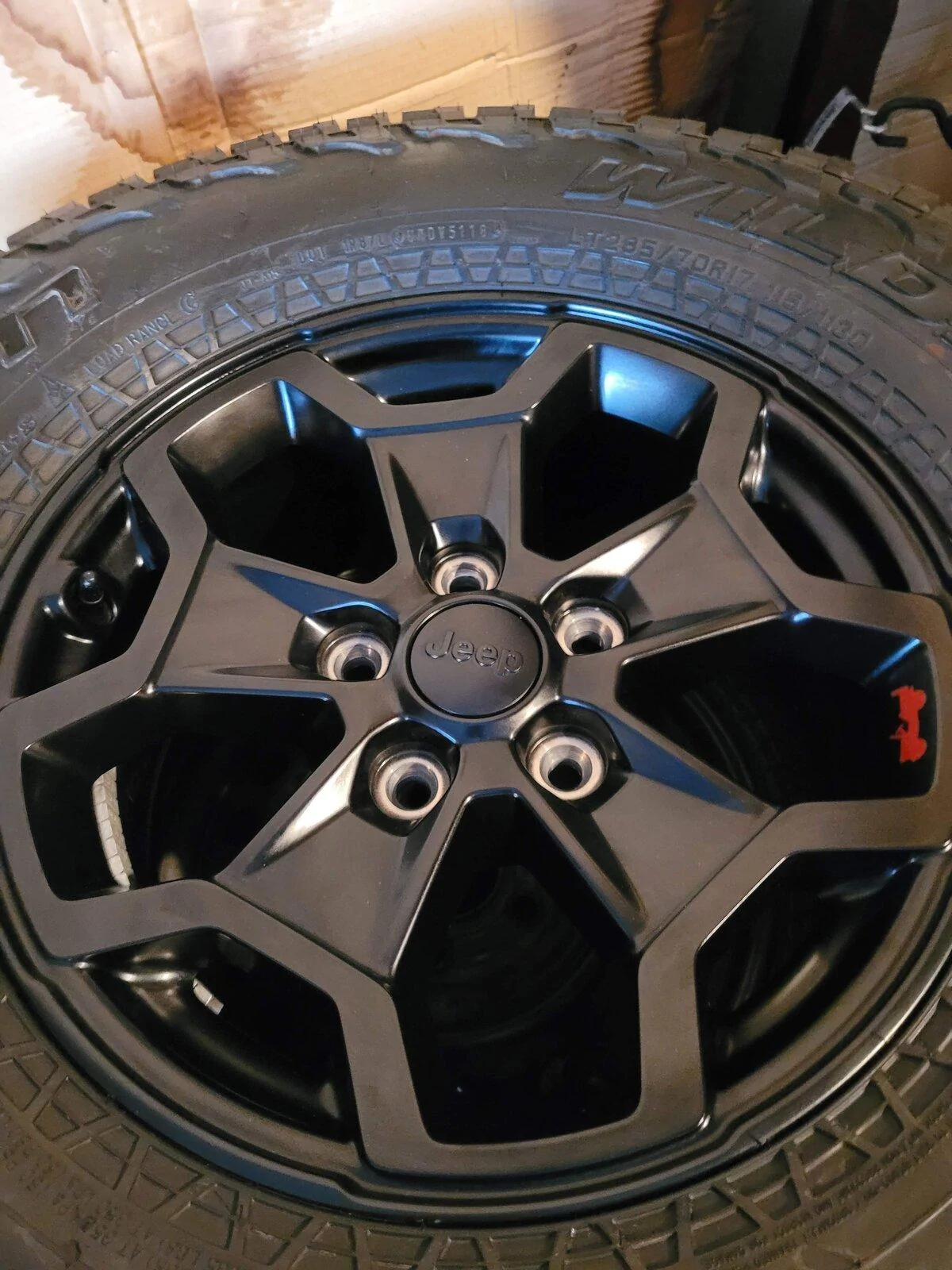 Jeep Gladiator Set of 4 Launch Edition Wheels and Wildpeak AT3 Tires 20210518_195633