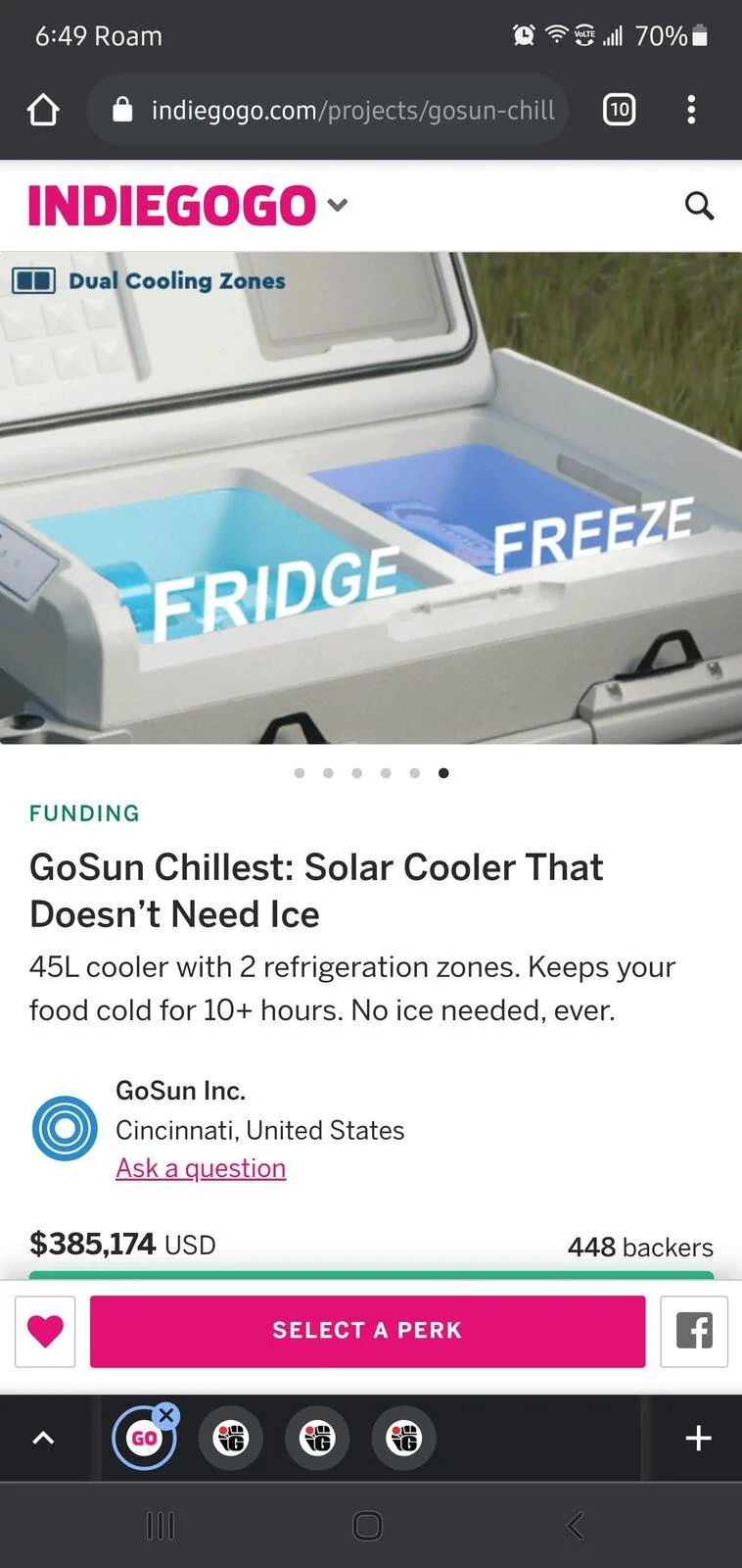 Jeep Gladiator GoSun Chillest: Solar Cooler That Doesn’t Need Ice ?? Screenshot_20210518-184938_Chrom