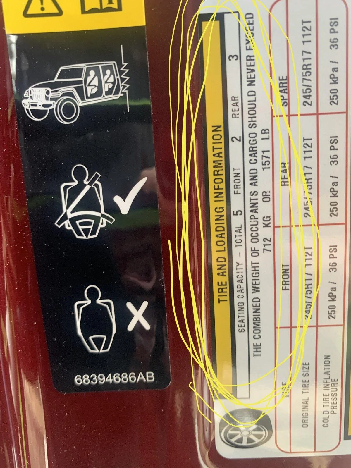 Jeep Gladiator Payload capacity for current owners? 218399B9-D076-46B7-B13C-06598E075959