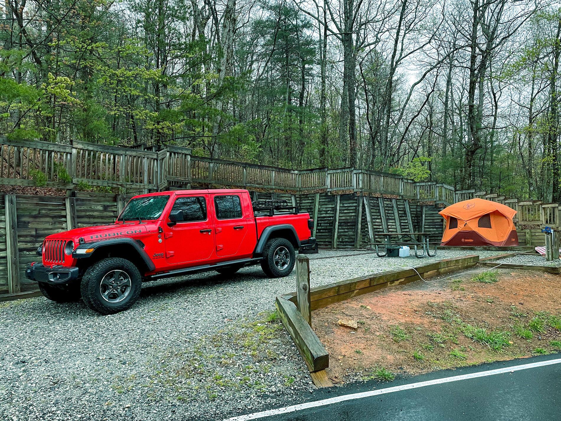 Jeep Gladiator 9 Day SouthEast Camping Trip Adventure in our Gladiator IMG_0490